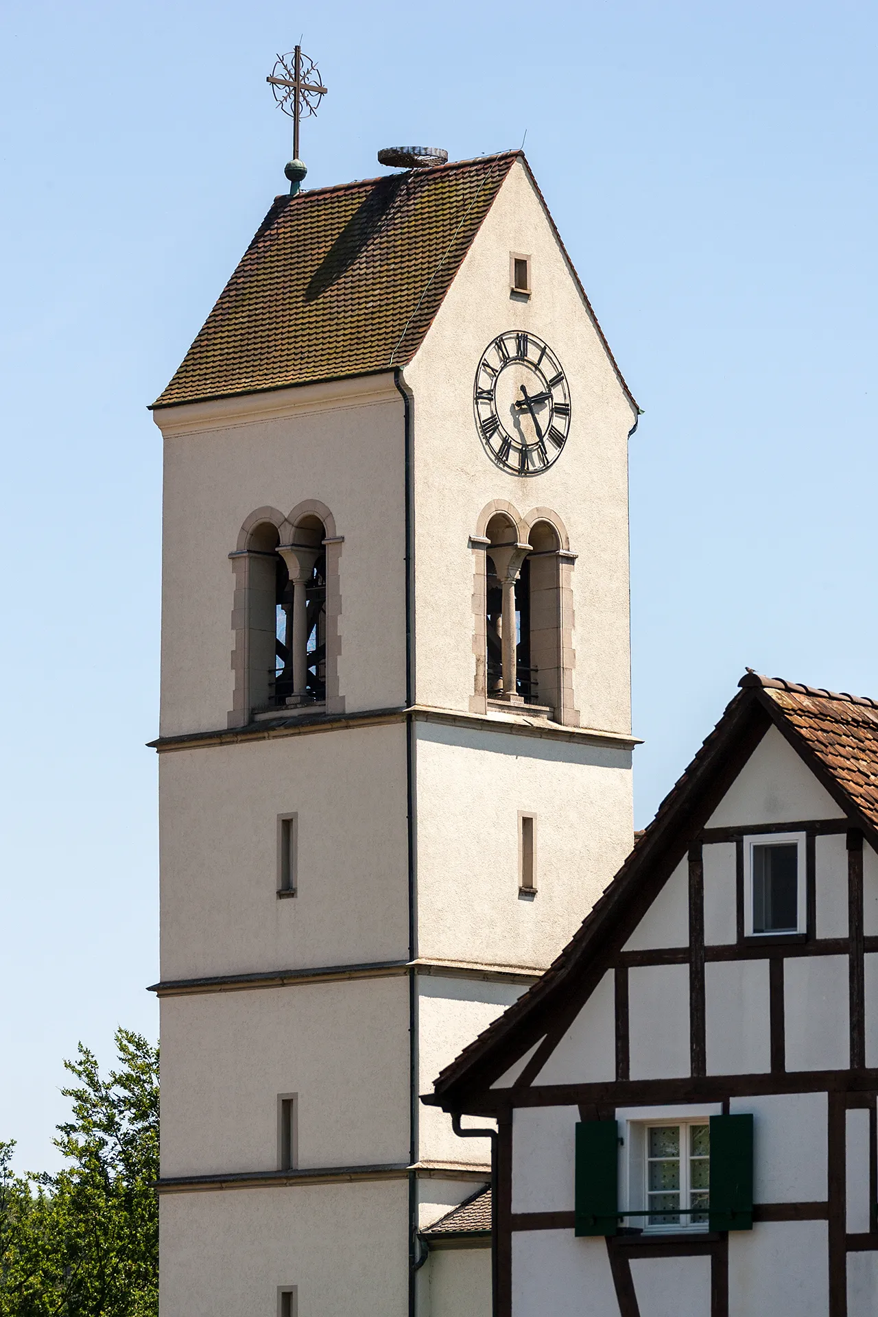 Photo showing: Katholische Kirche in Oberwil (BL)