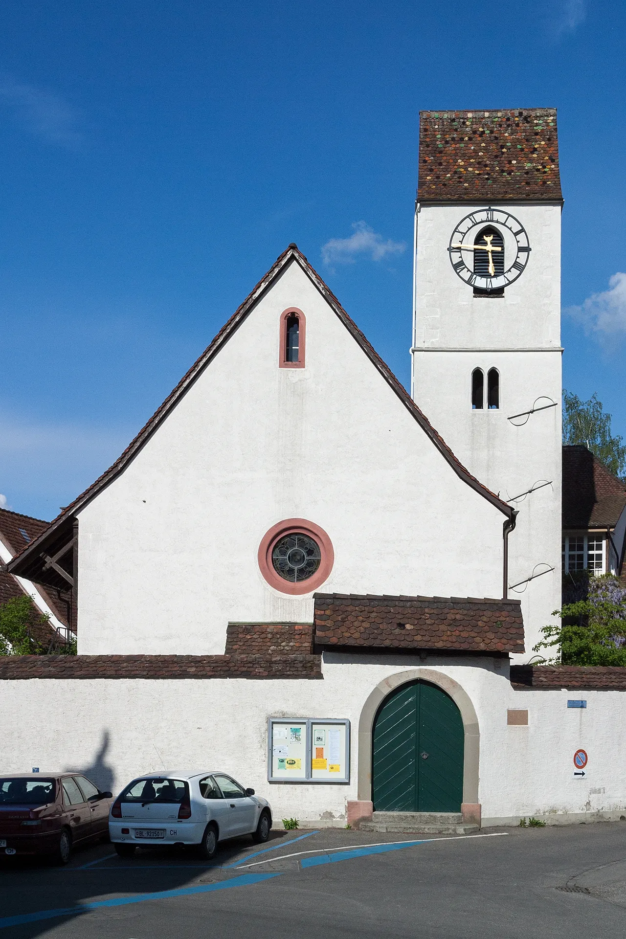 Photo showing: Reformierte Kirche in Pratteln (BL)