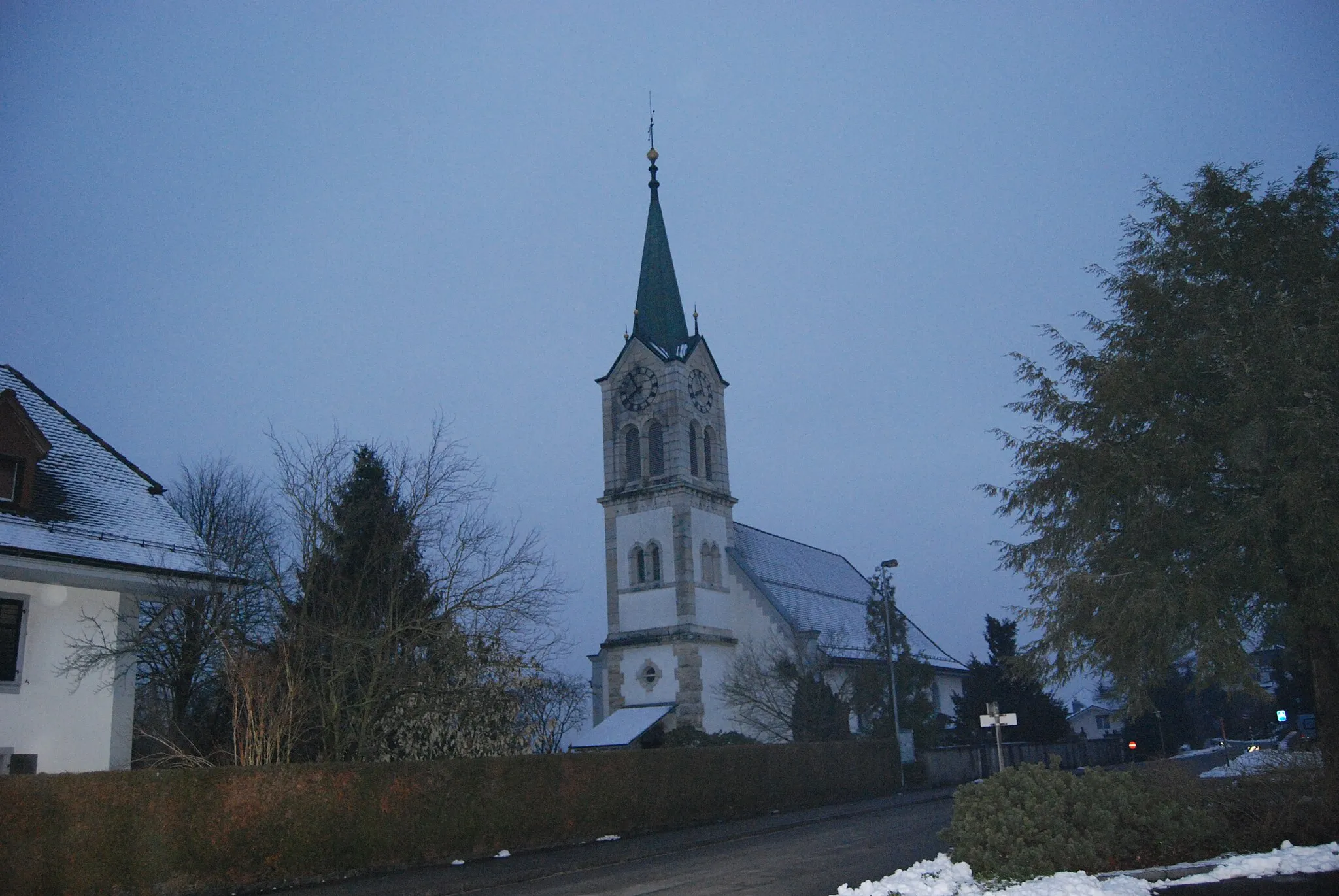 Photo showing: Church of Rothrist, canton of Aargau, Switzerland