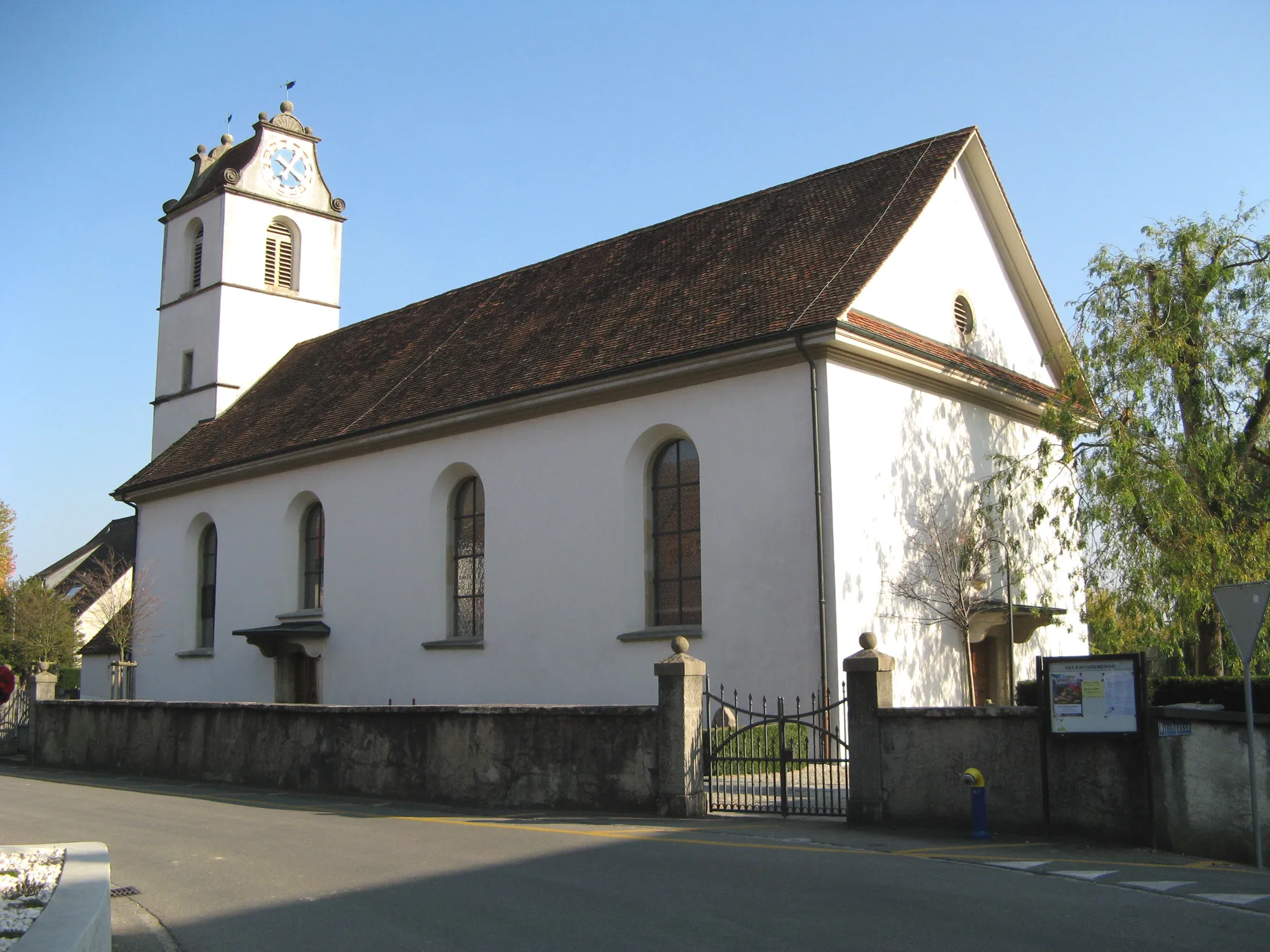 Photo showing: Reformierte Kirche Schinznach-Dorf