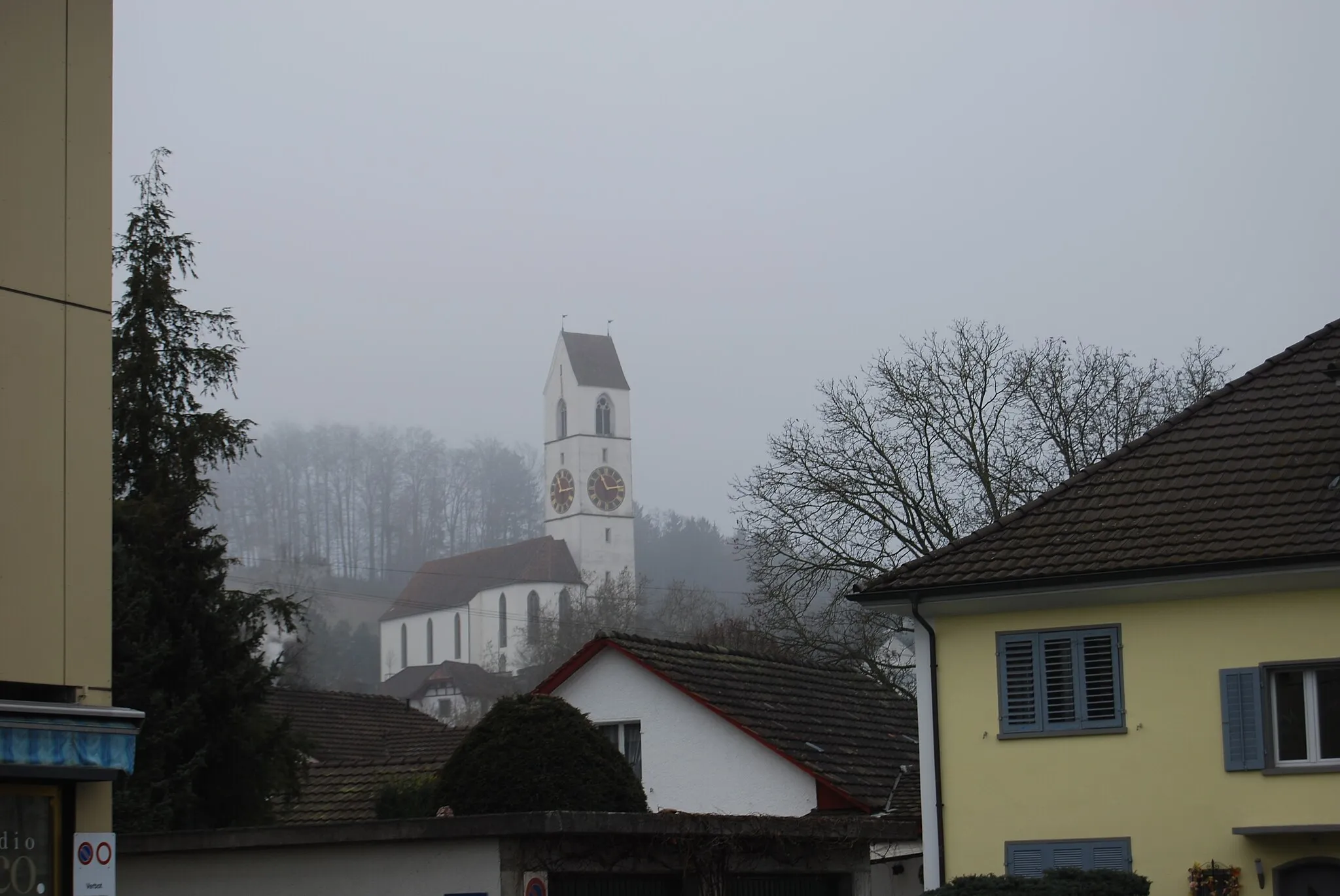Photo showing: Church of Suhr, canton of Aargau, Switzerland