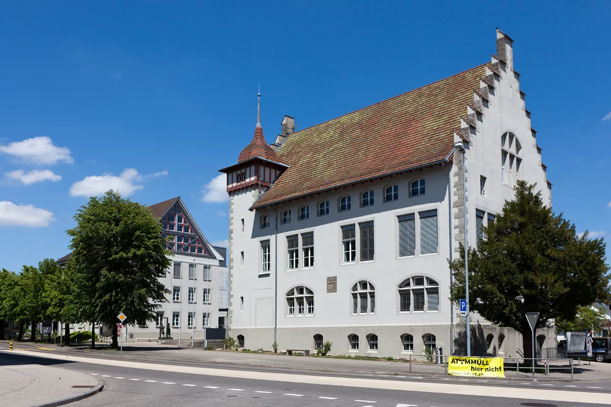 Photo showing: Gemeindehaus an der Tramstrasse in Suhr (Kulturgut, Liste C)