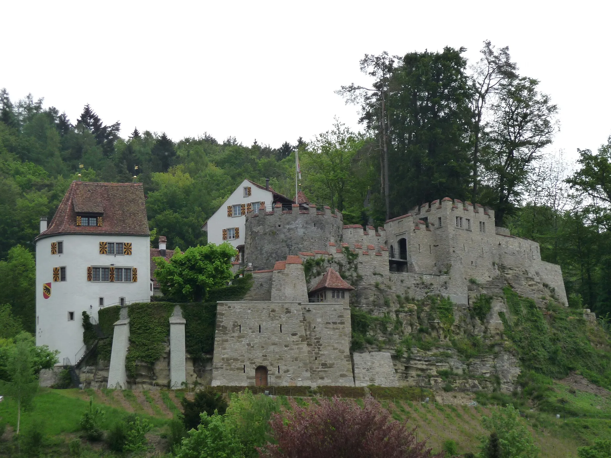 Photo showing: Trostburg in Teufenthal