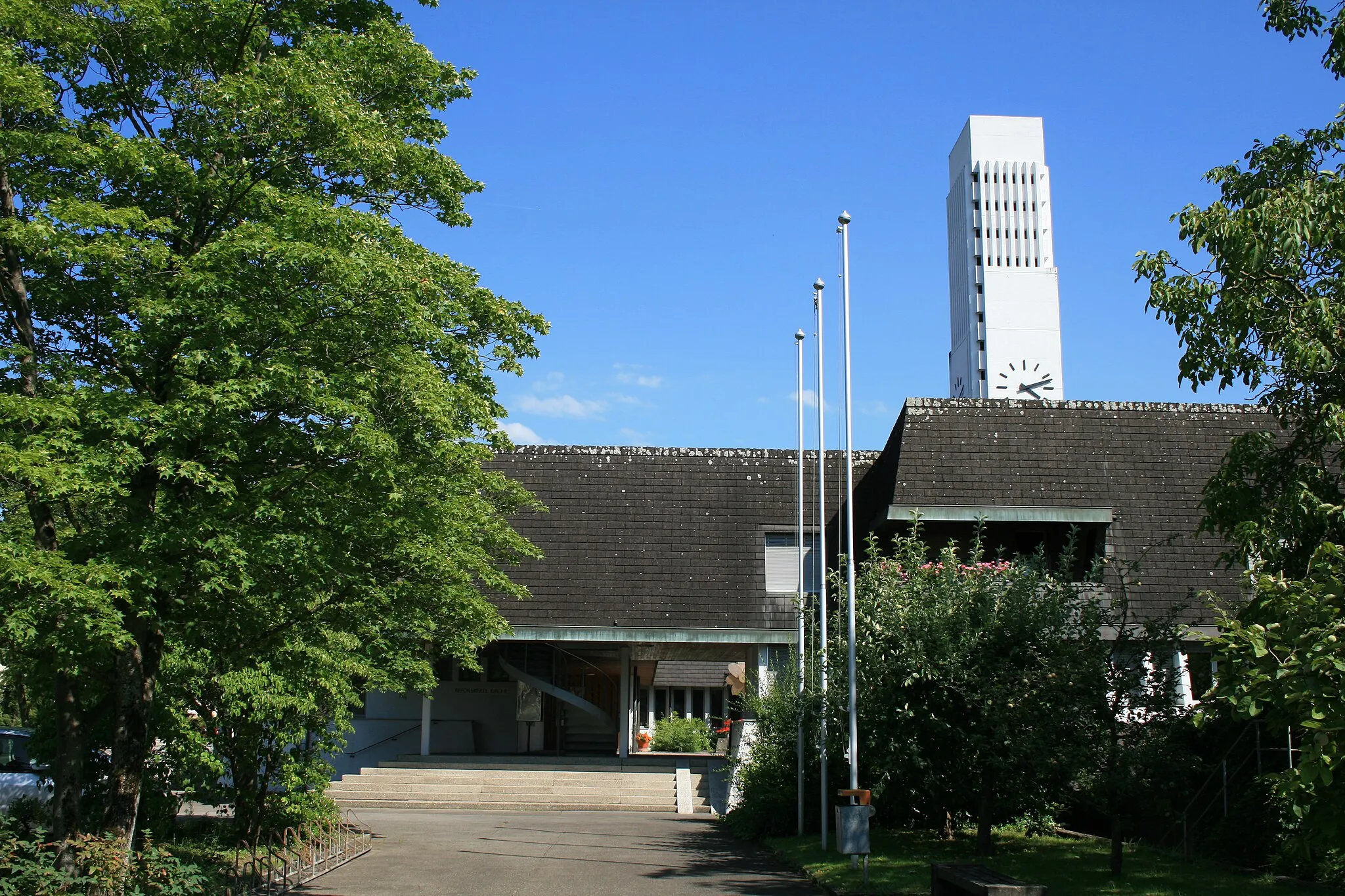 Photo showing: Reformierte Kirche Untersiggenthal