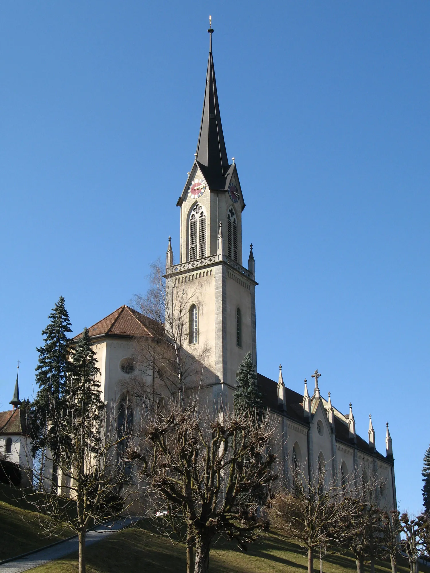 Photo showing: Katholische Pfarrkirche St. Peter und St. Paul, Villmergen