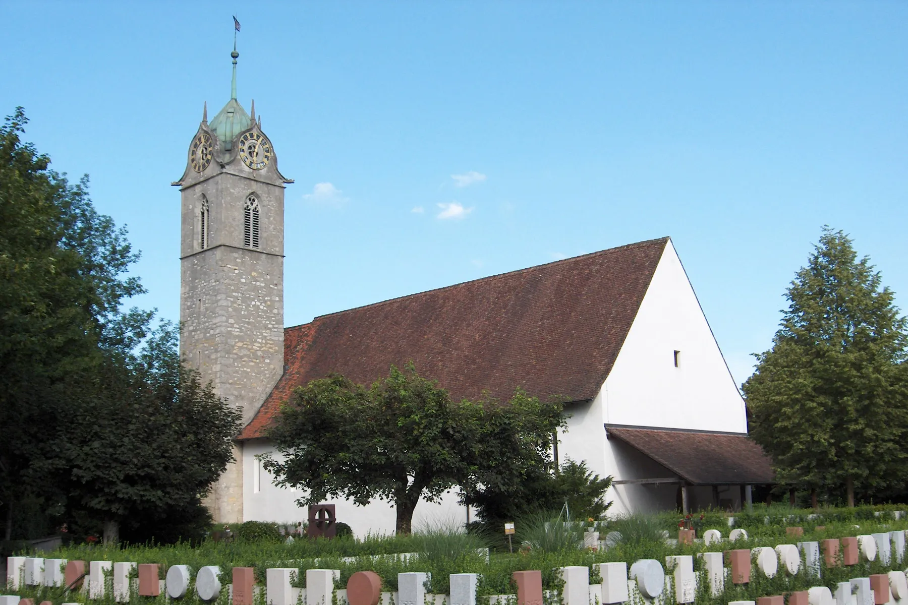 Photo showing: Windisch: Reformierte Kirche

Fotografiert durch Voyager, 28. Juni 2006