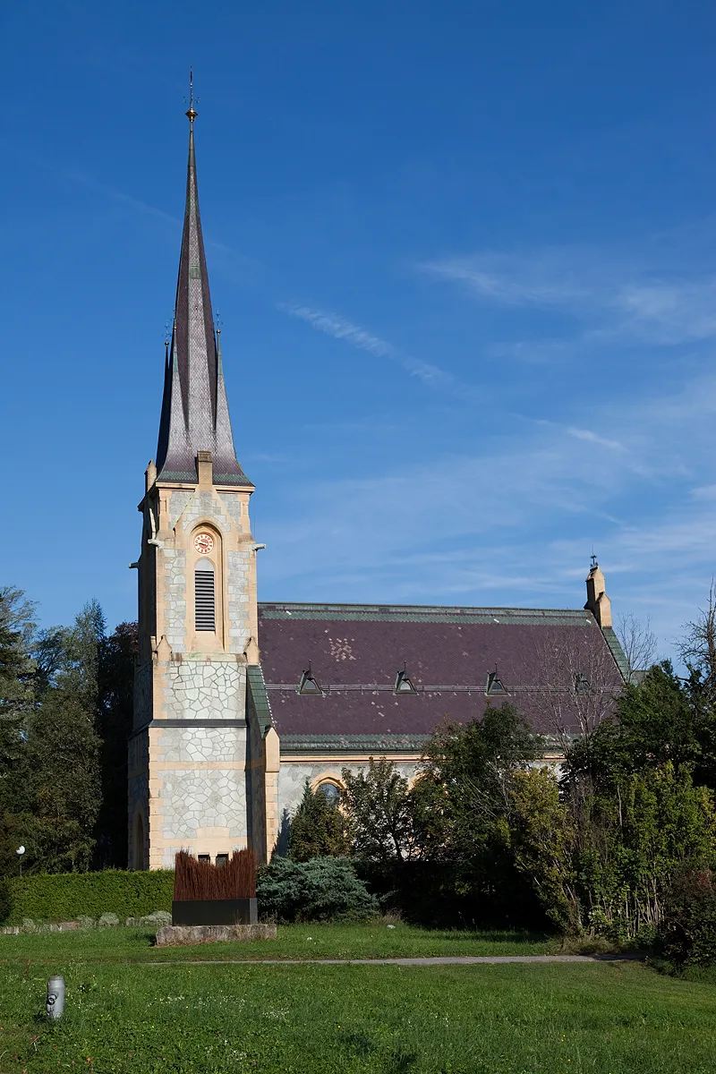 Photo showing: Reformierte Kirche in Bad Ragaz