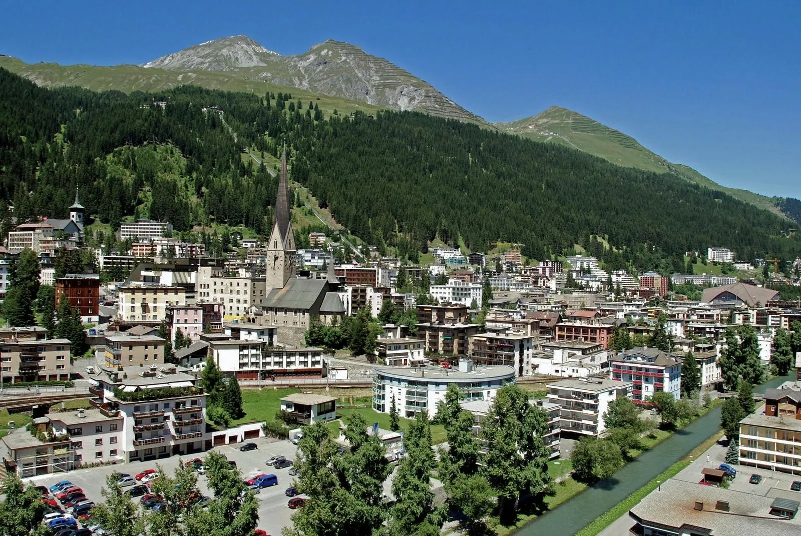 Photo showing: Davos, Graubünden