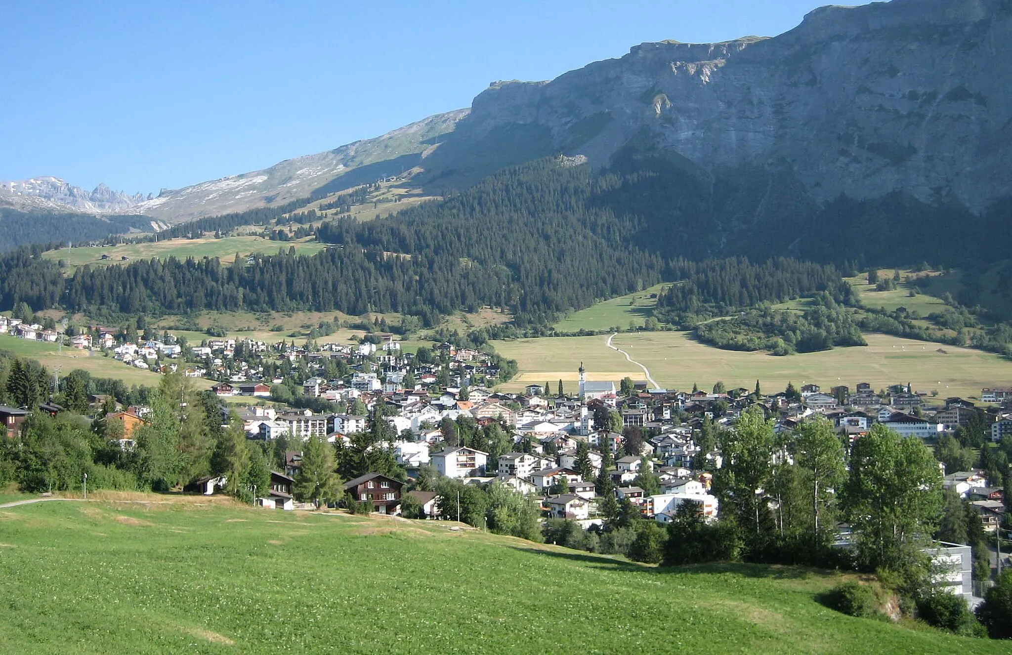 Photo showing: Flims