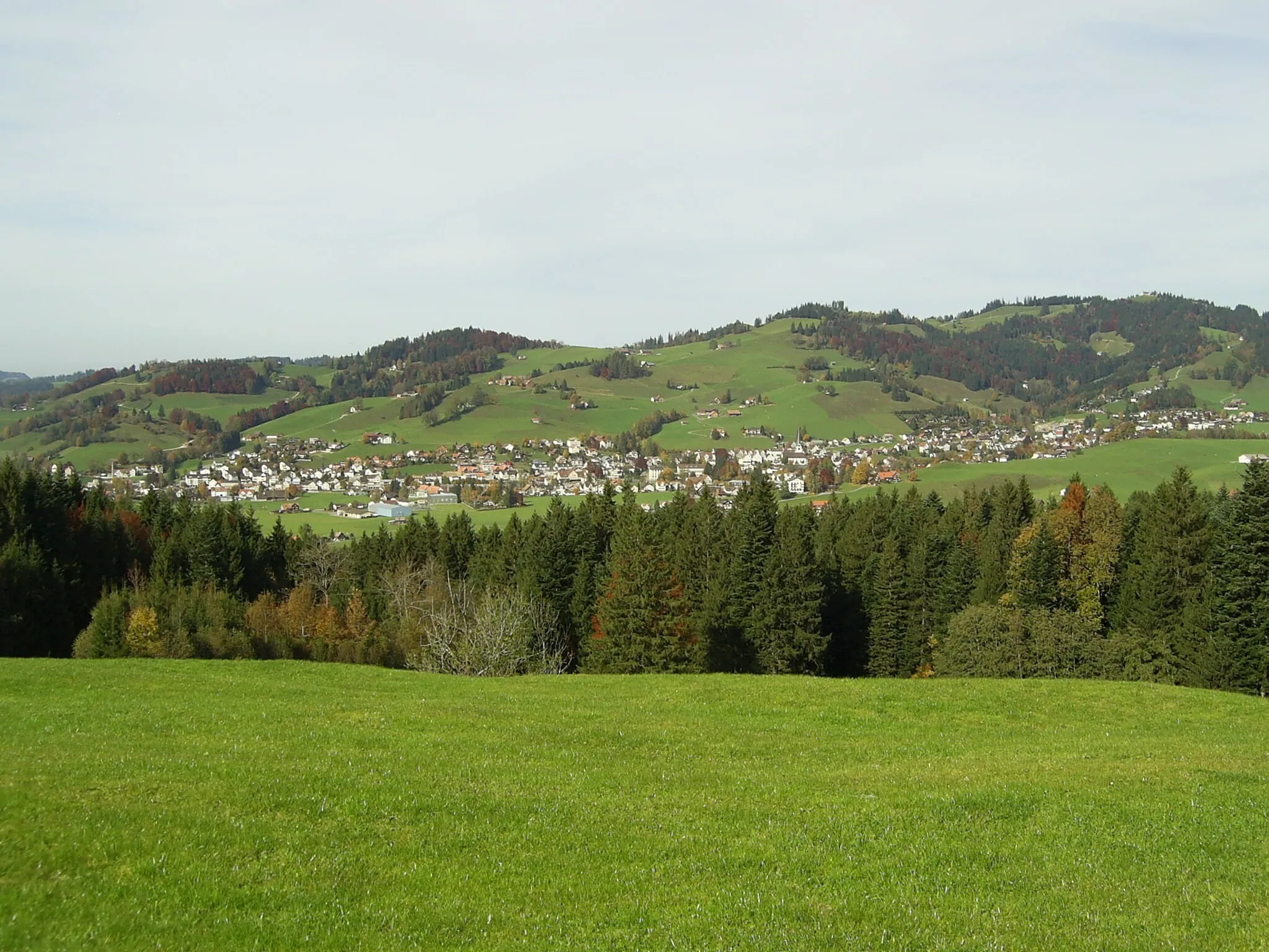 Photo showing: Dorf Gais AR vom Hirschberg