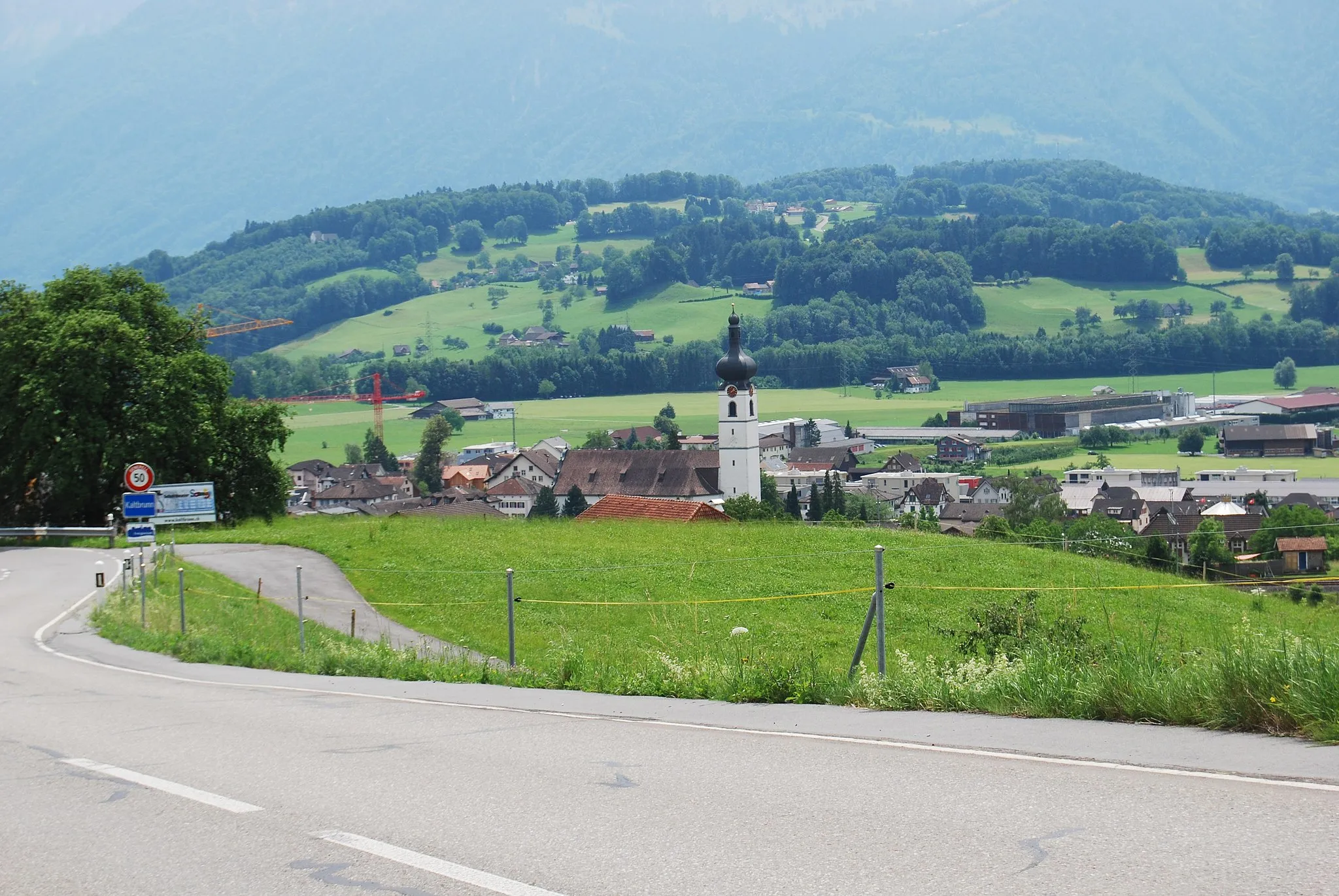 Photo showing: Kaltbrunn, canton of St. Gallen, Switzerland