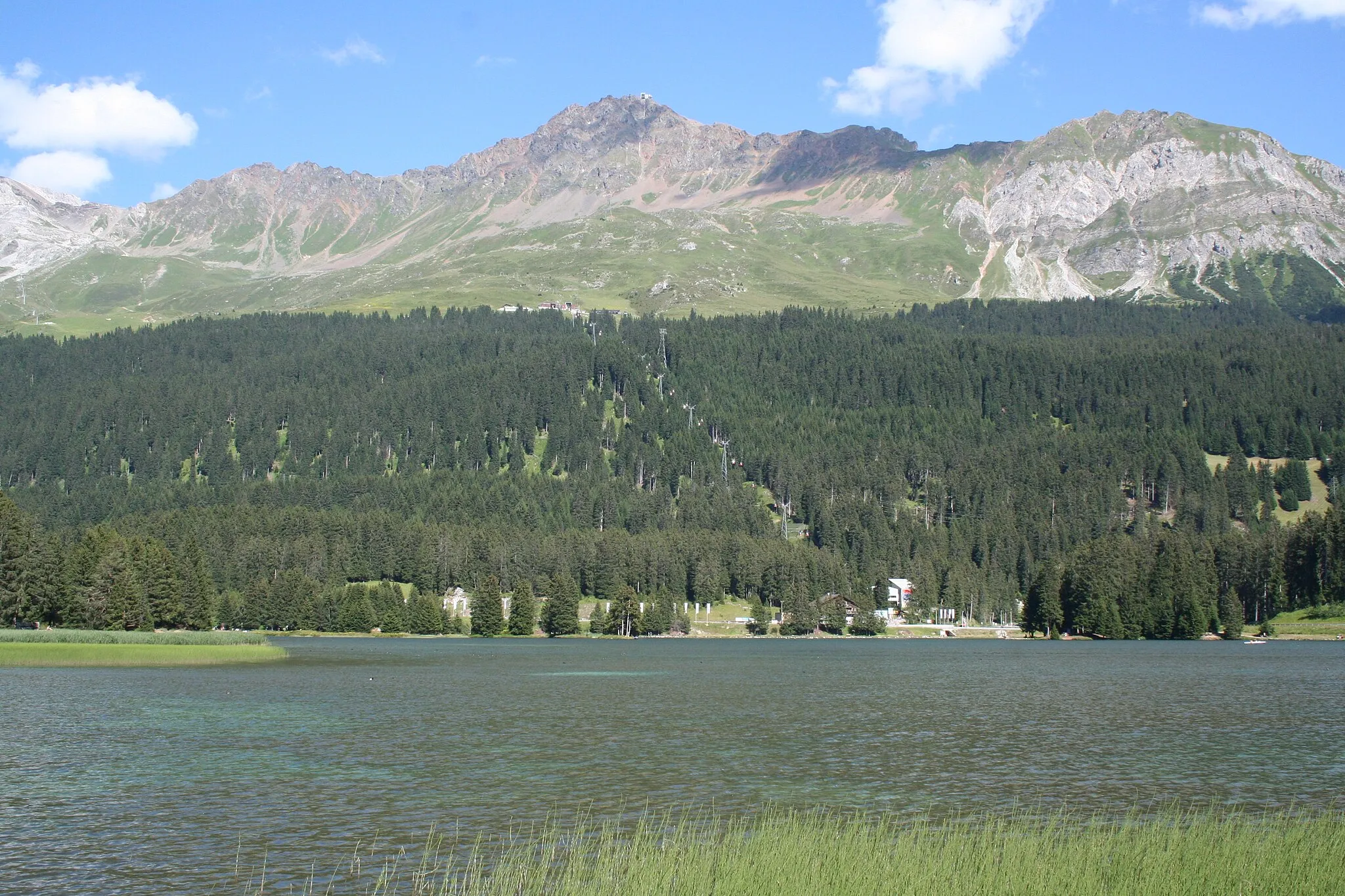 Photo showing: Heidsee und Rothorn