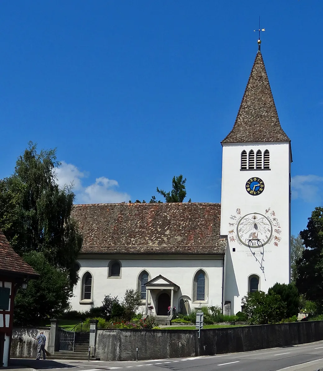 Photo showing: Church of Märstetten, Switzerland.
