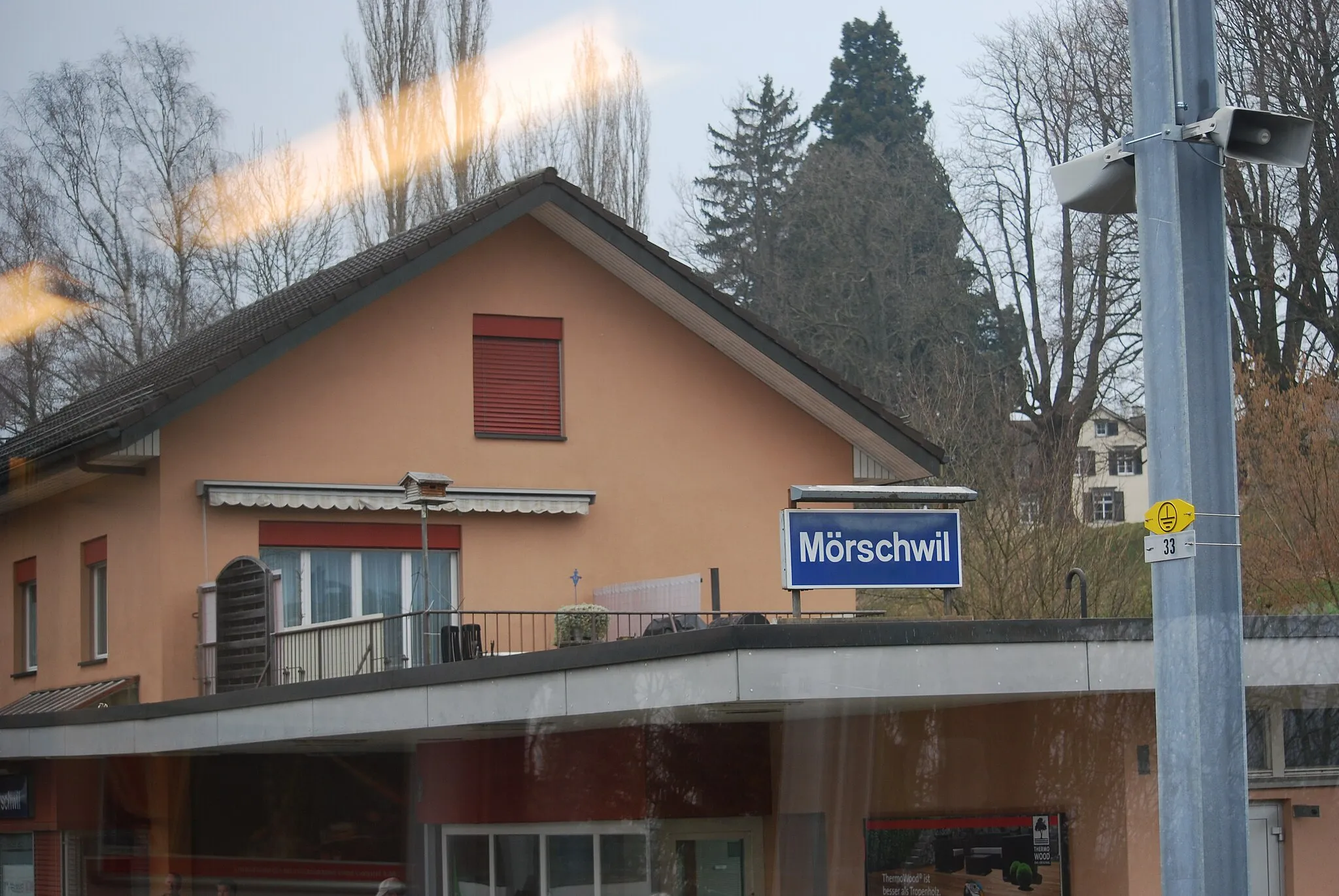 Photo showing: Train station of Mörschwil, canton of St. Gallen, Switzerland