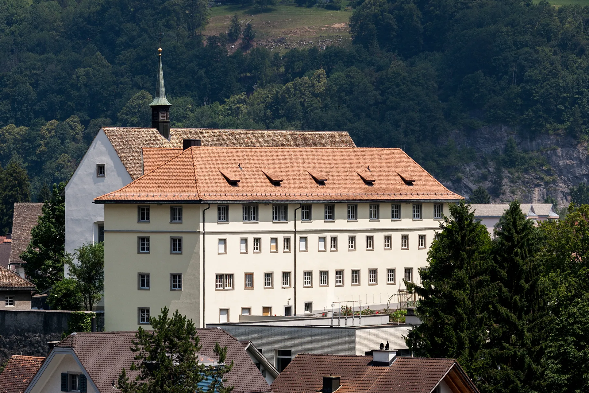 Photo showing: Franziskaner-Kloster in Näfels (GL)
