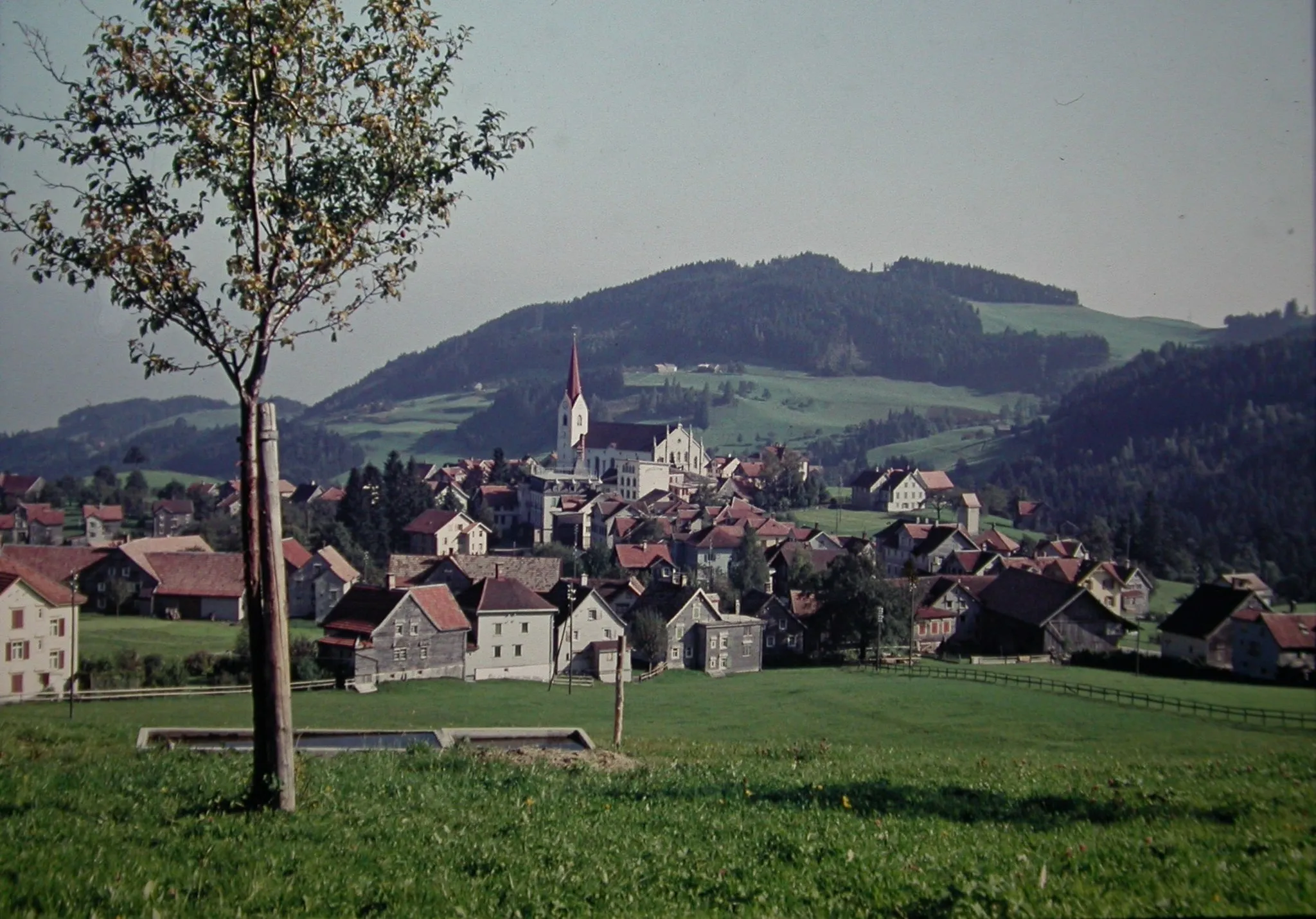 Photo showing: Oberegg as seen in the fifties
