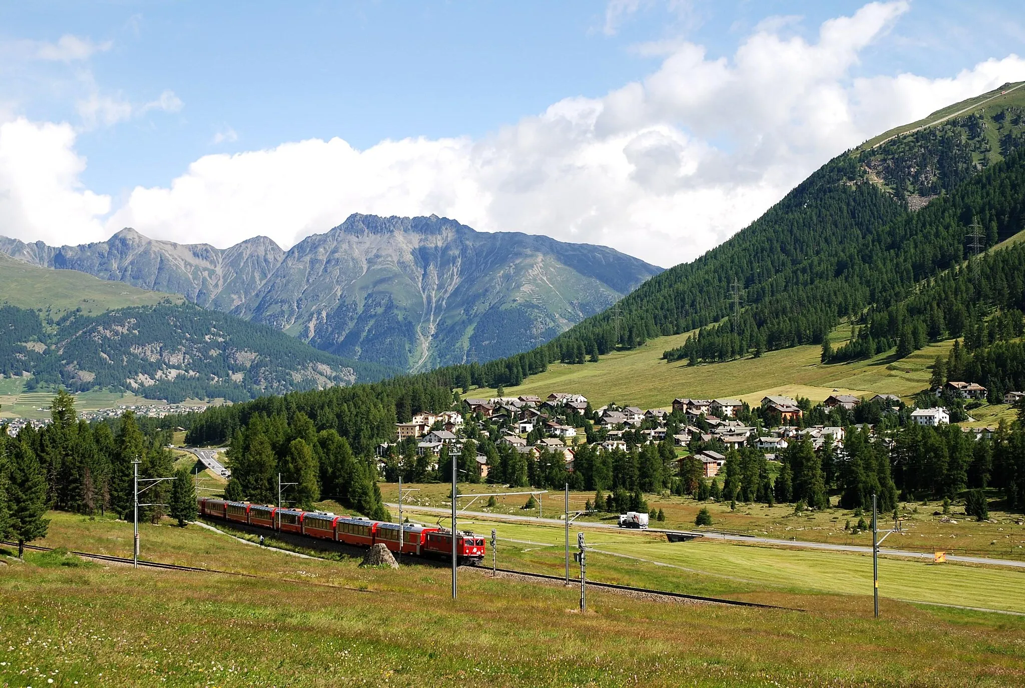 Photo showing: Pontresina (Godin), Graubünden