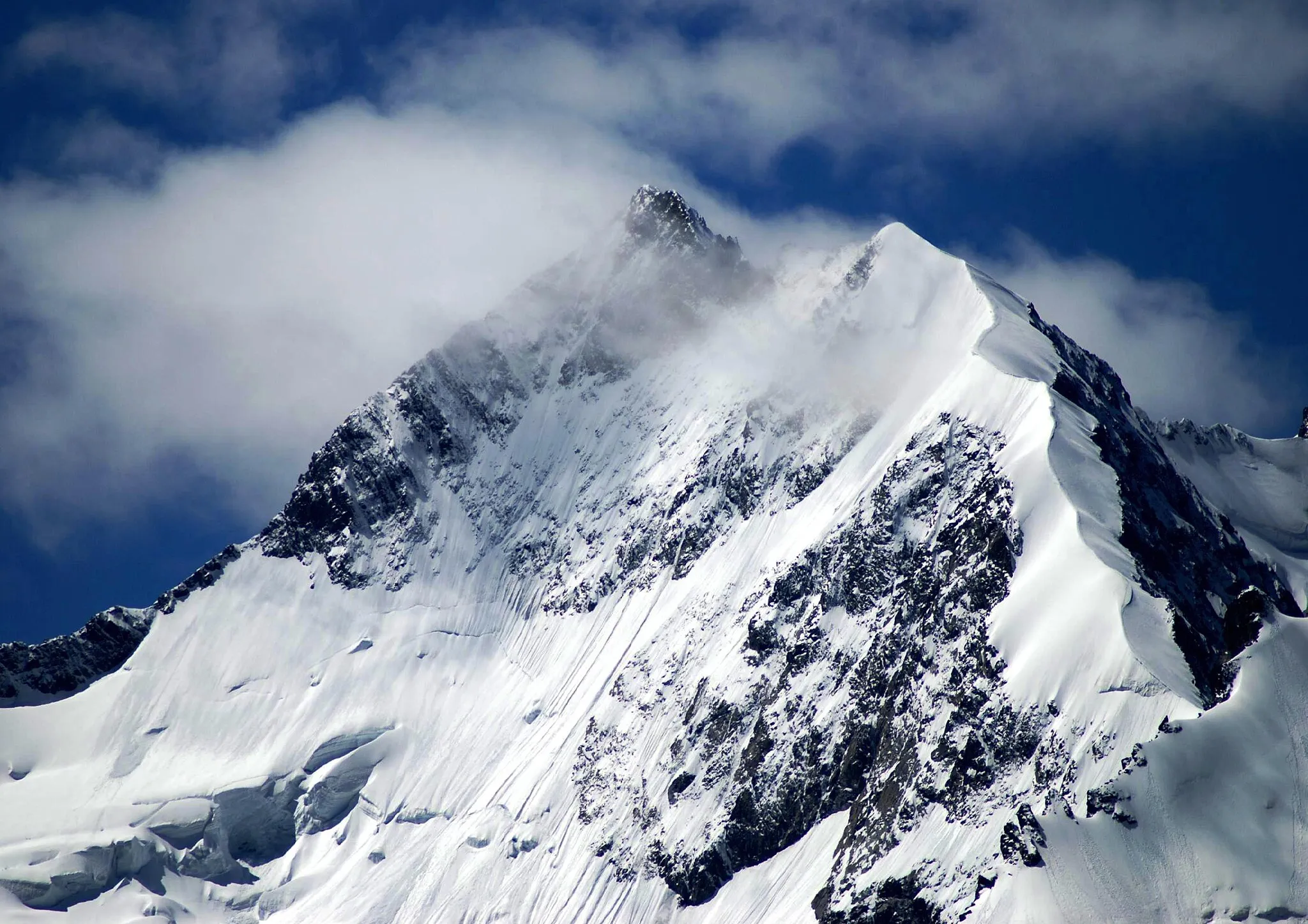 Photo showing: Biancograt, Piz Bernina