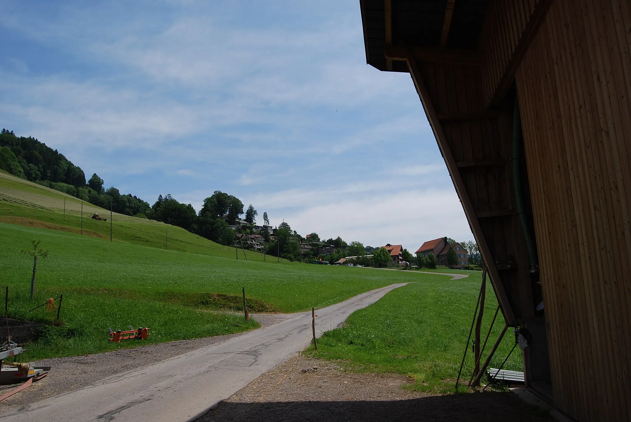 Photo showing: Haspel, municipality of St. Gallenkappel, canton of St. Gallen, Switzerland