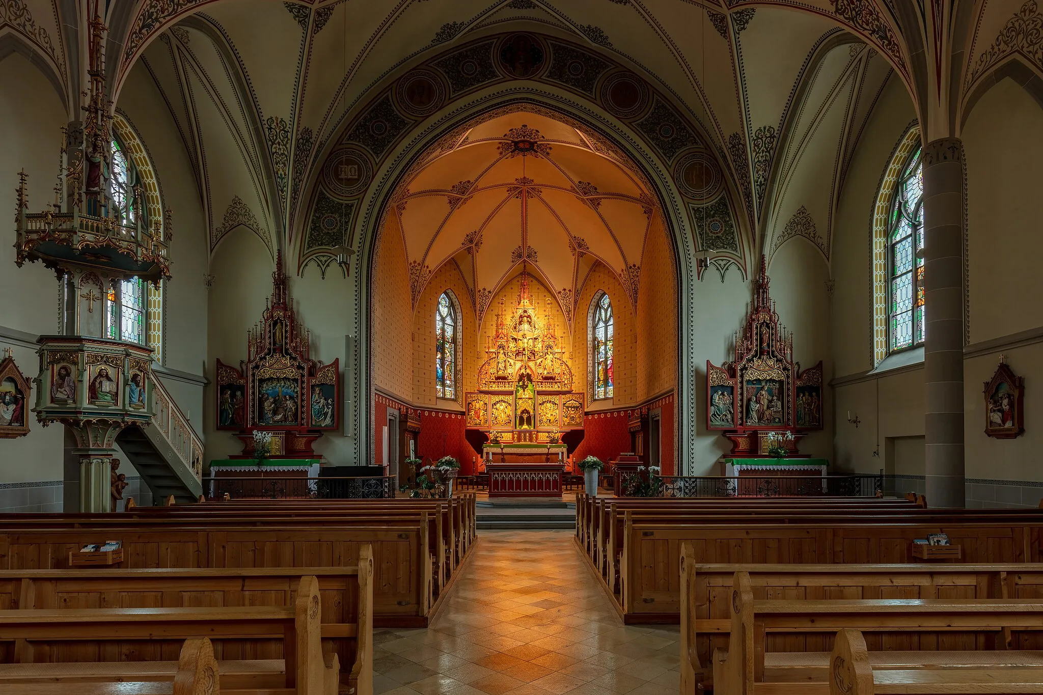Photo showing: St. Margrethen catholic church, Sankt Margrethen, Switzerland
