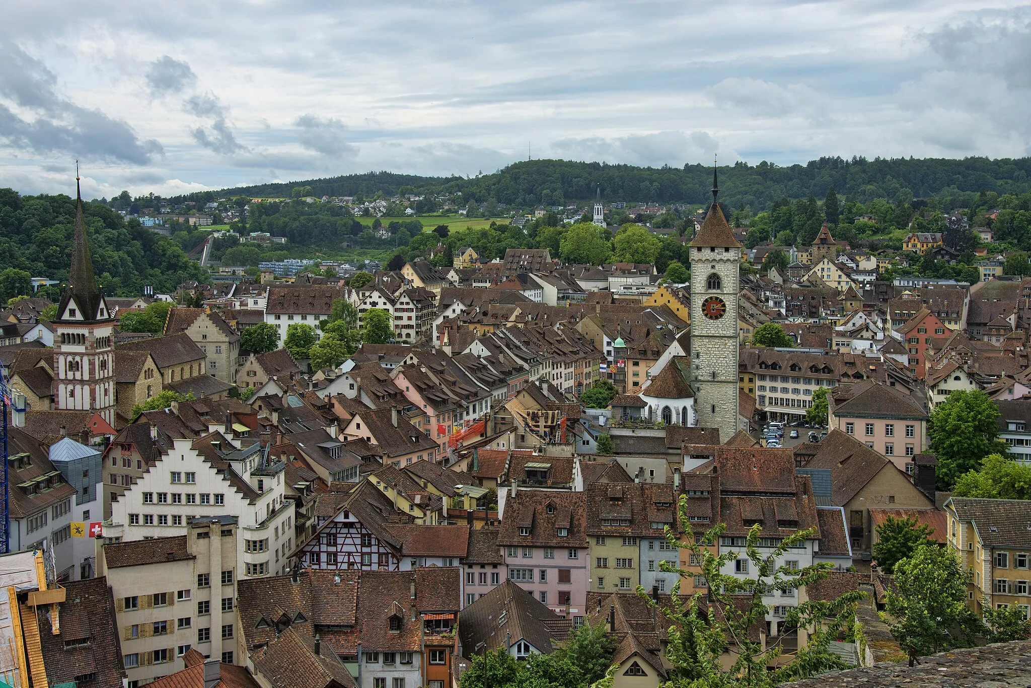 Photo showing: schaffhausen switzerland 2012 munot fortress