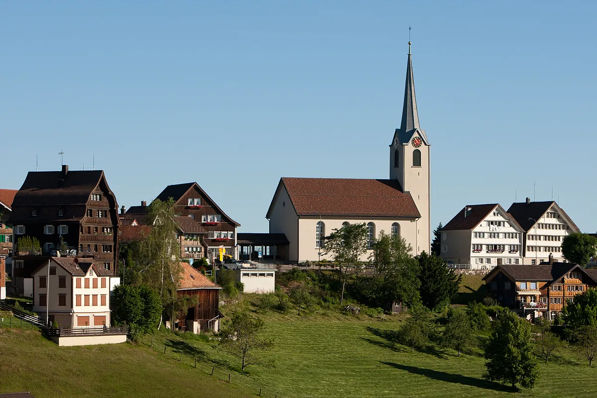 Photo showing: Kirche von Schwellbrunn