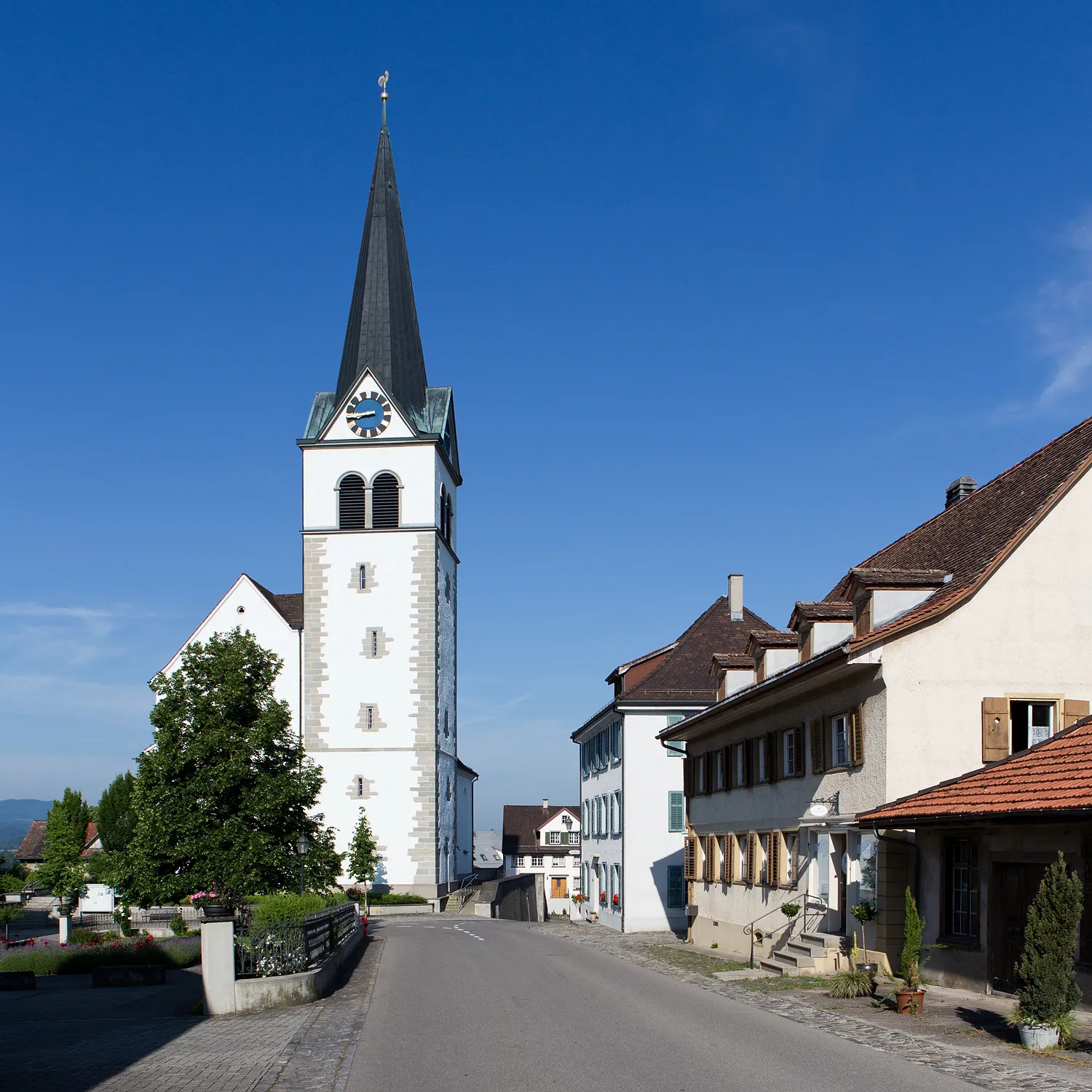 Photo showing: Reformierte Kirche von Sulgen