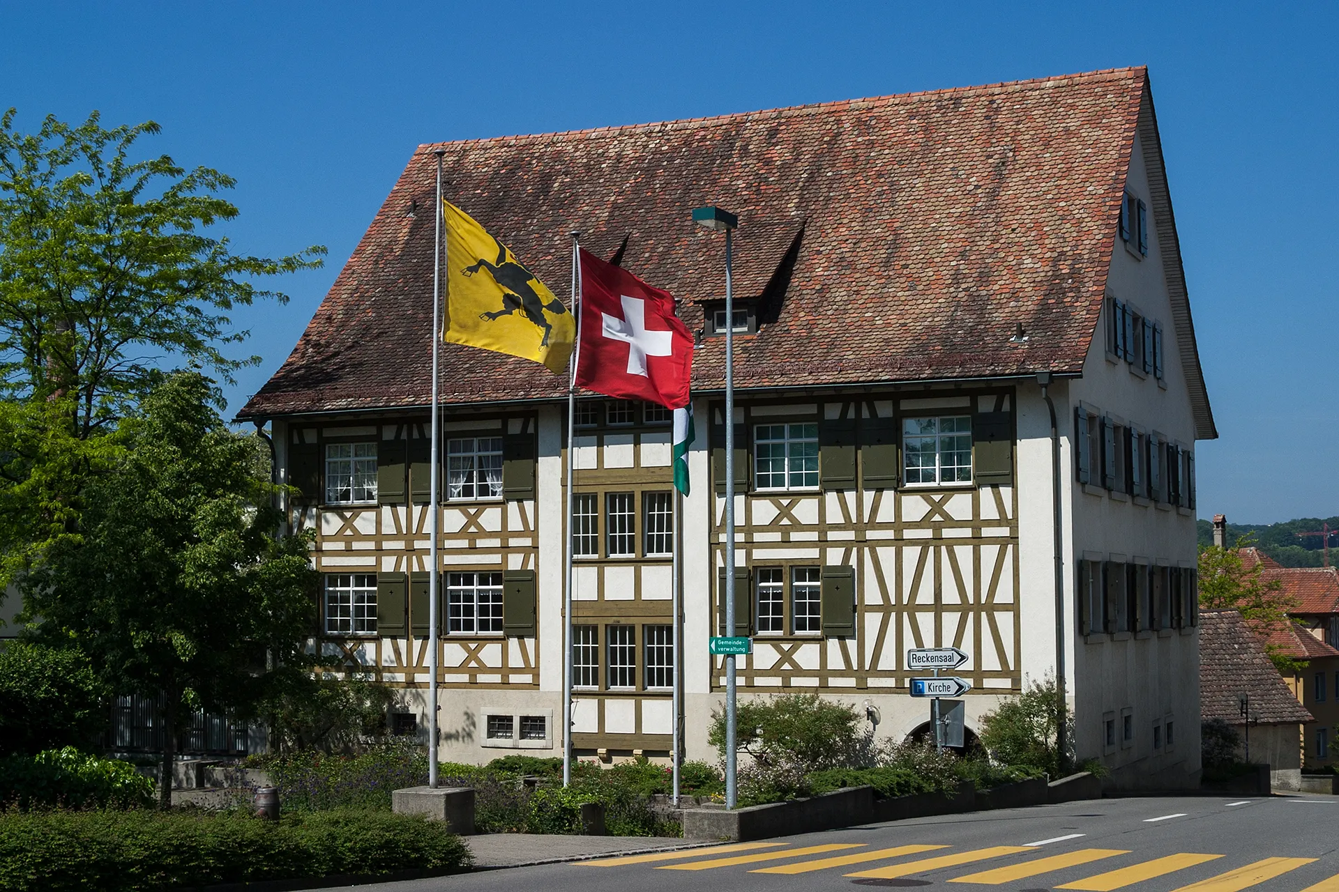 Photo showing: Haus Adler in Thayngen (SH)