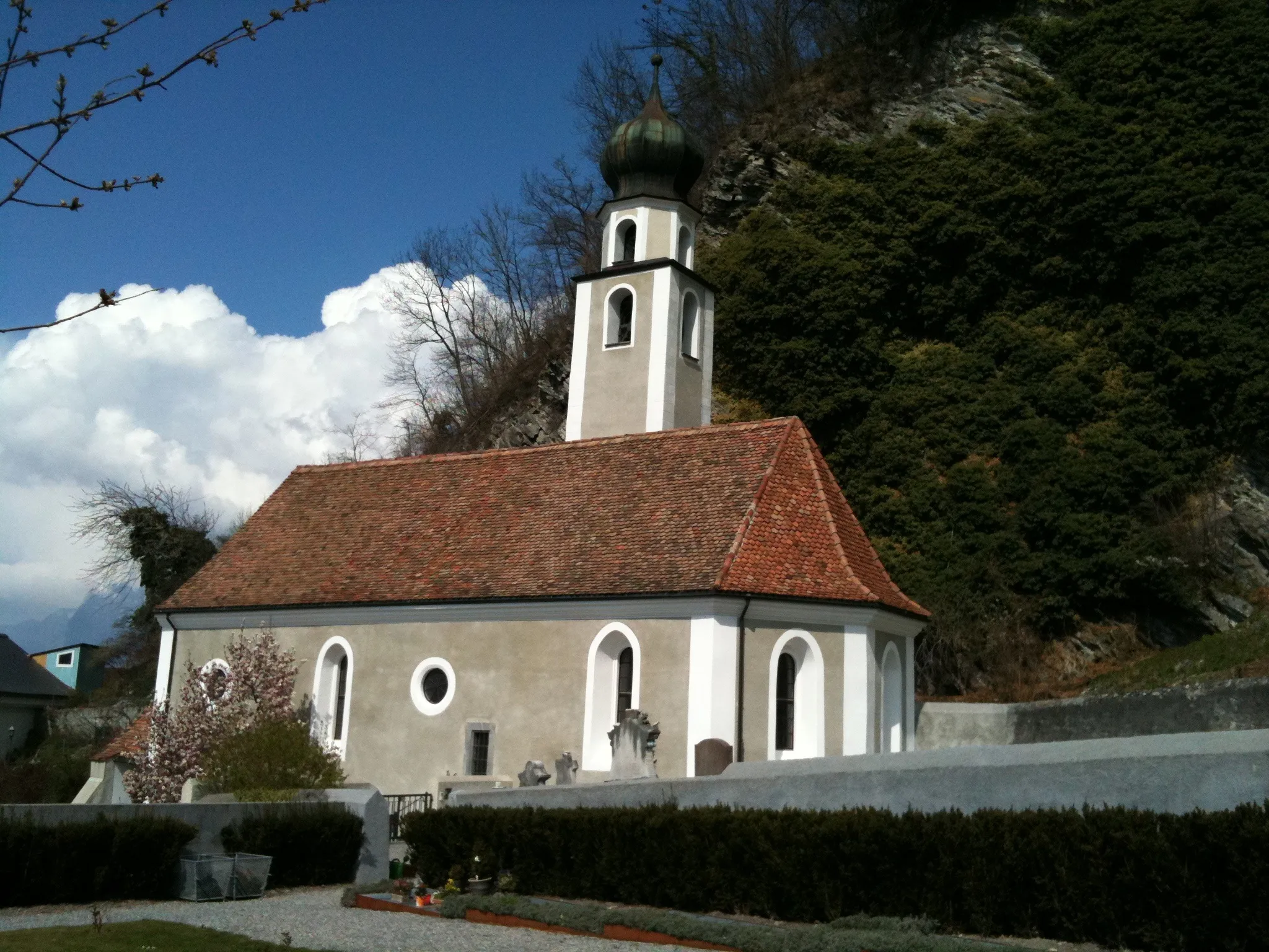 Photo showing: reformierte Kirche Trimmis, Kanton Graubünden