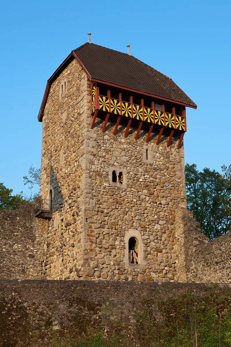 Photo showing: Schloss Iberg in Wattwil