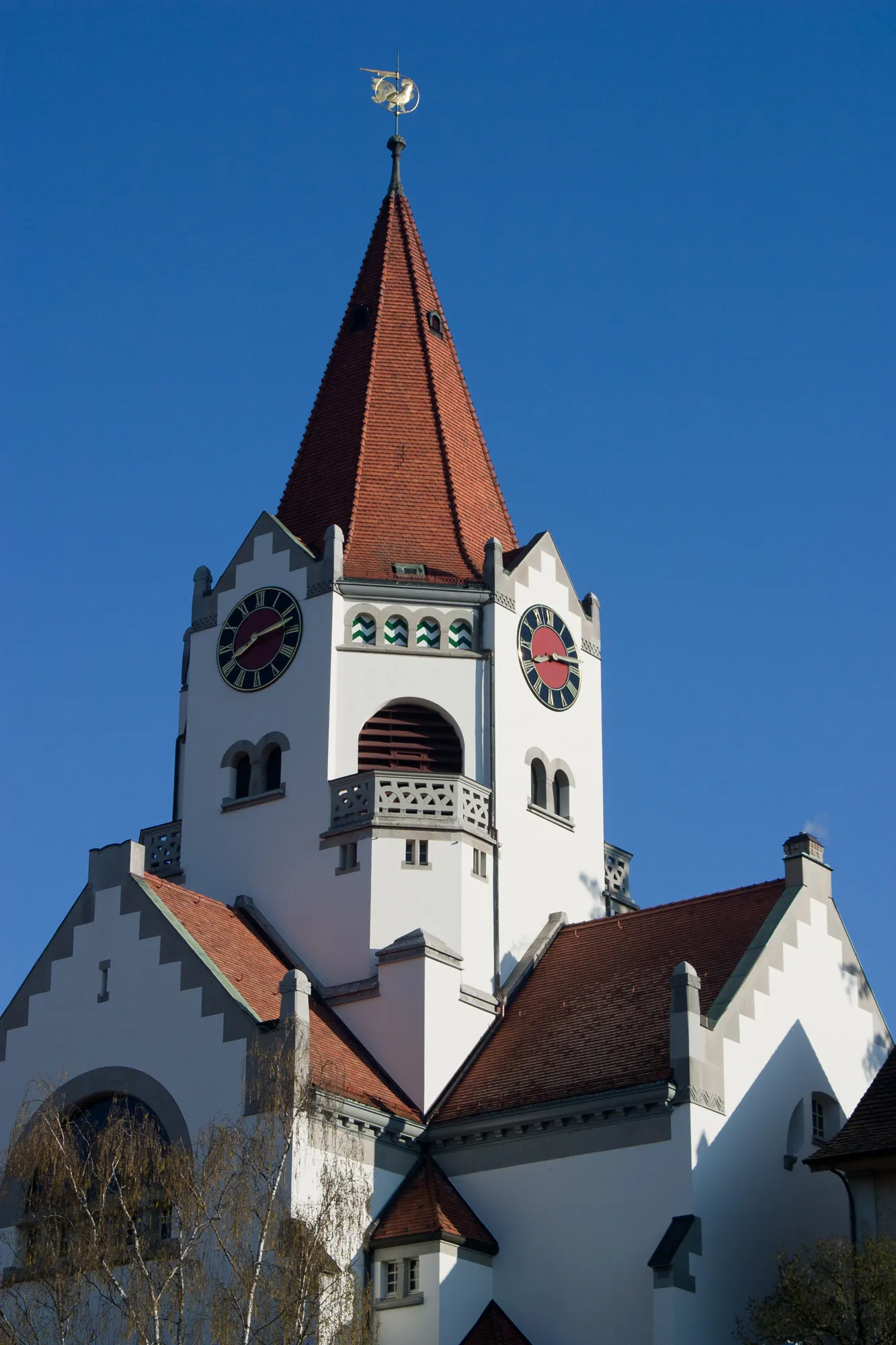 Photo showing: Reformierte Kirche in Weinfelden