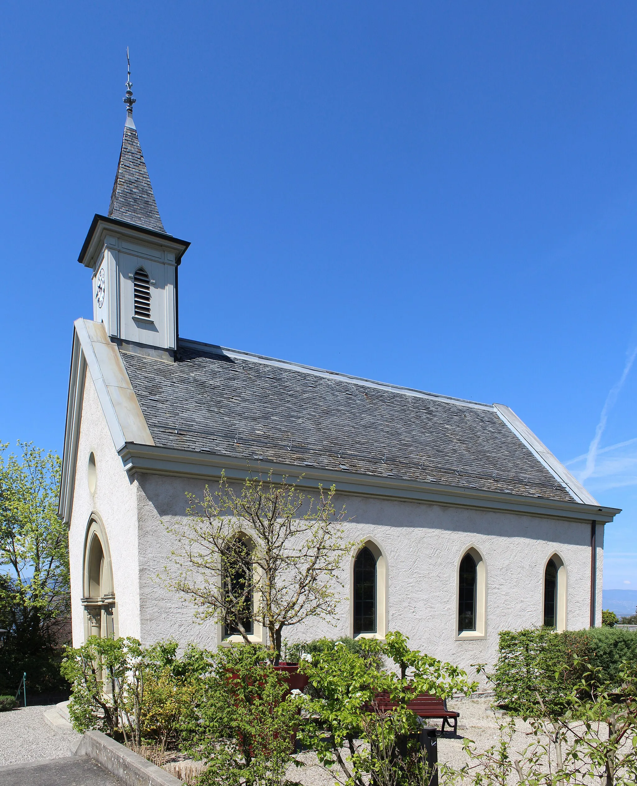 Photo showing: Chapelle d'Anières.