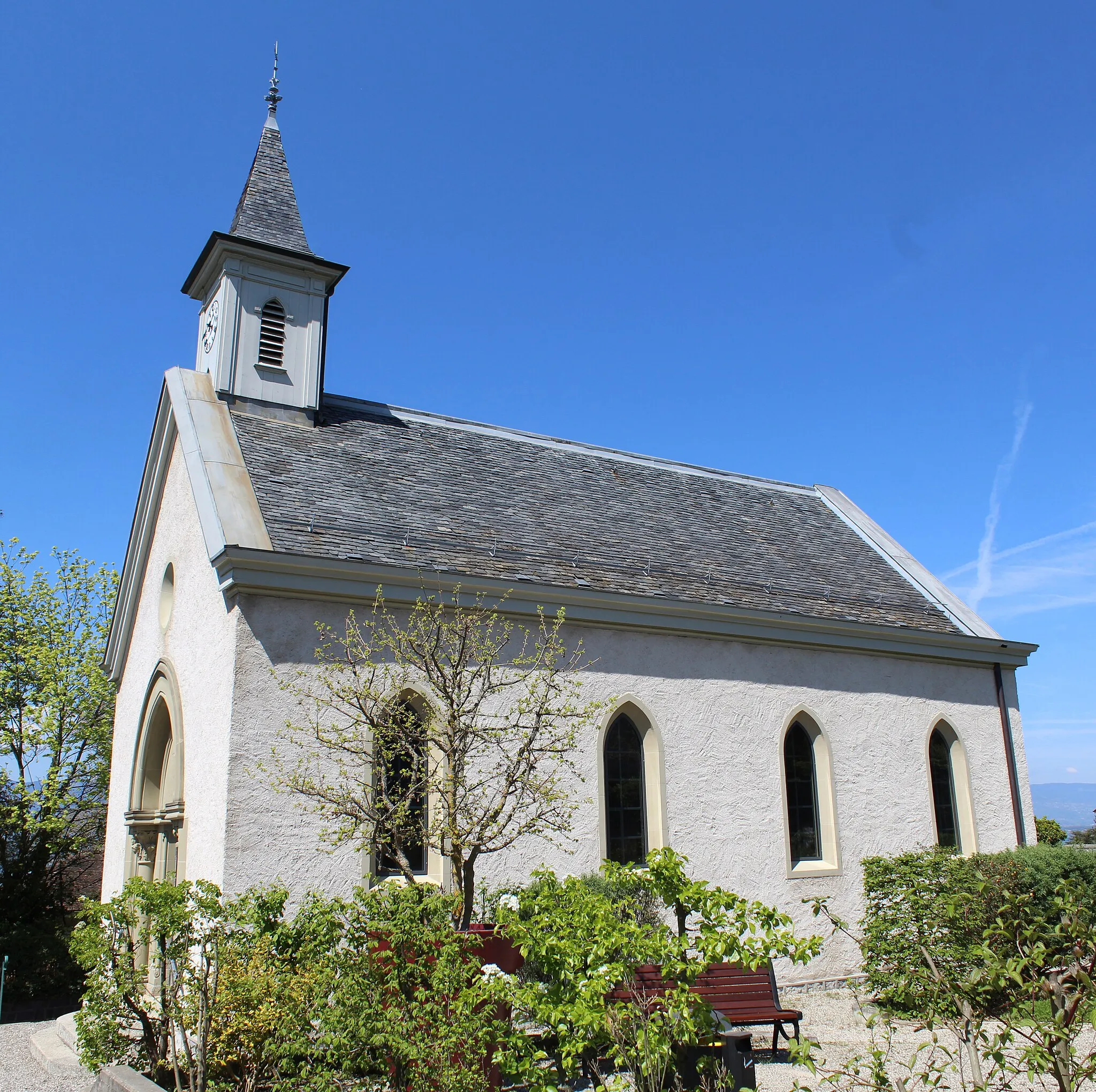 Photo showing: Chapelle d'Anières.