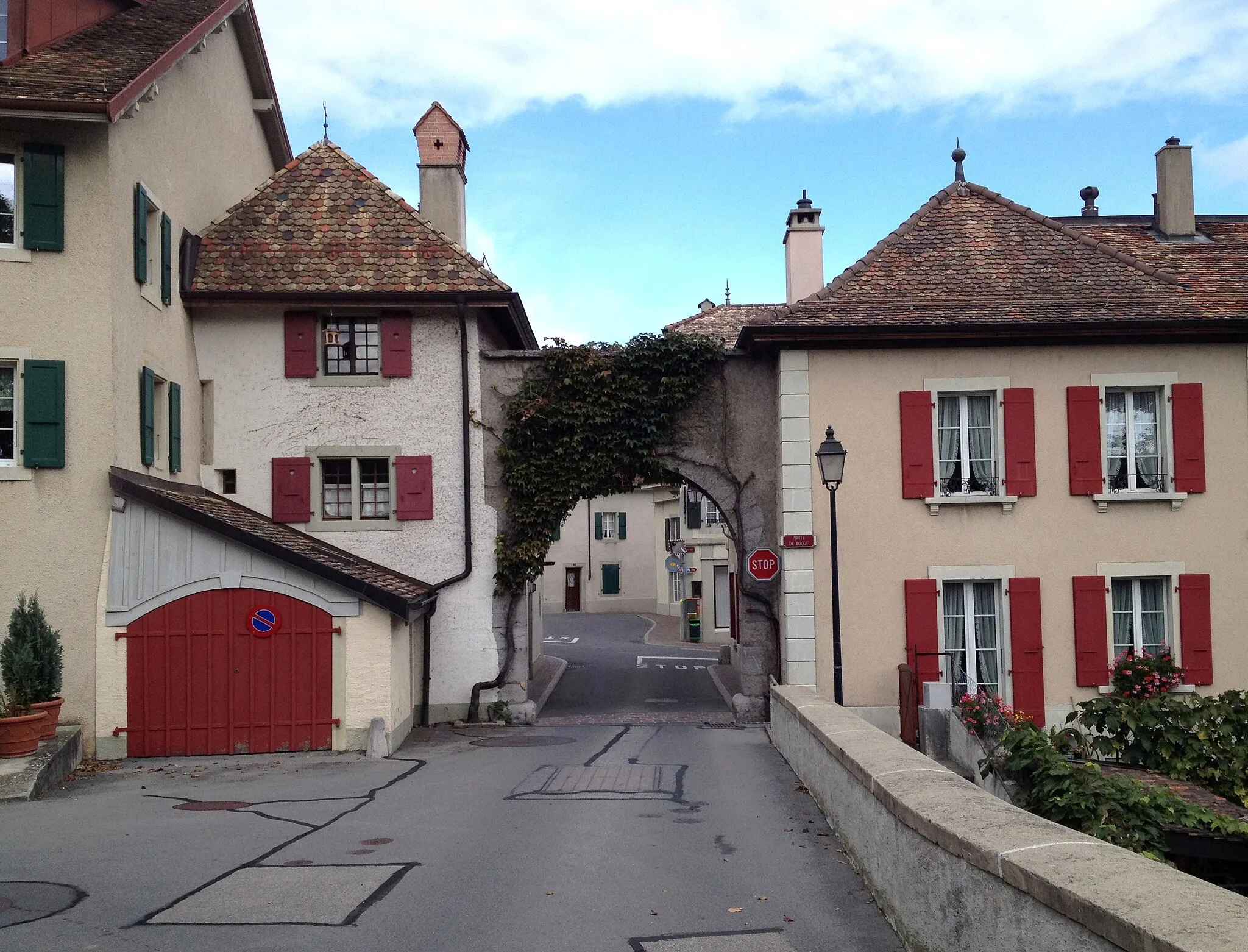 Photo showing: de:Aubonne VD: Porte de Bougy