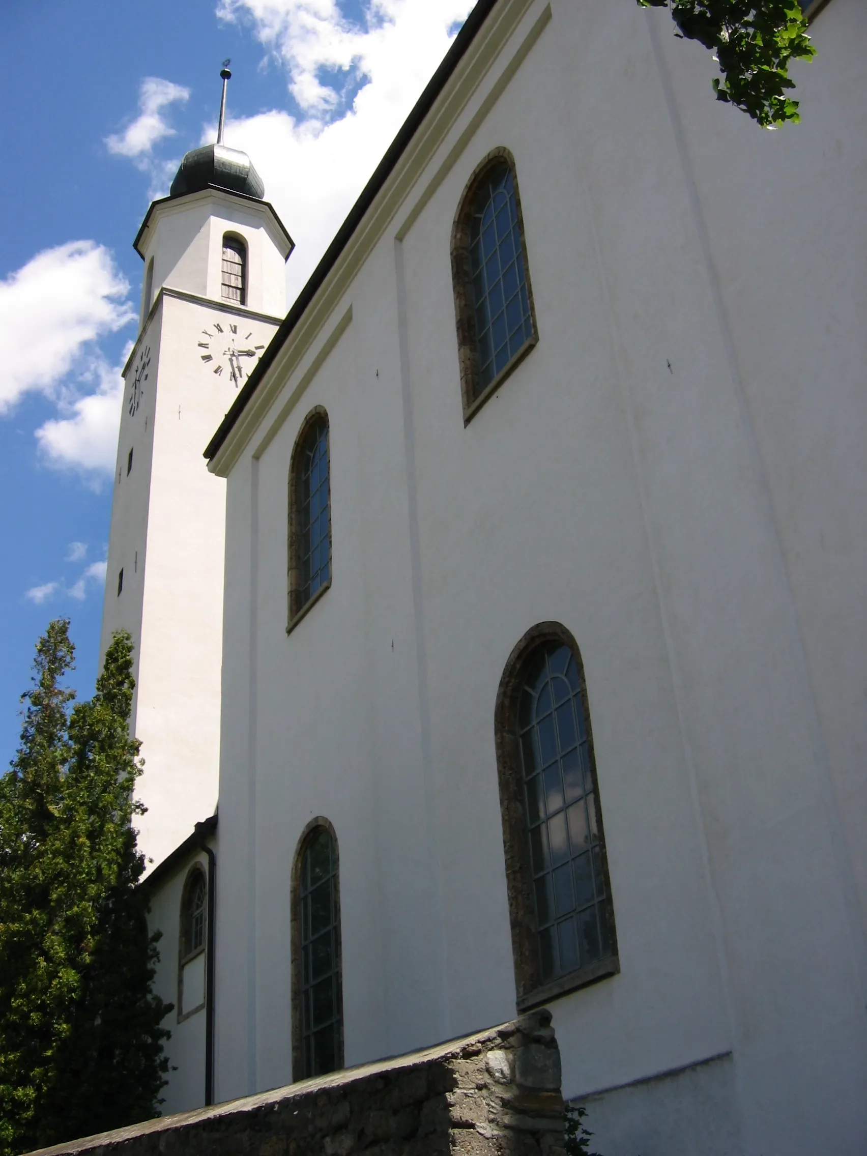 Photo showing: Pfarr- und Kollegiumskirche (Jesuitenkirche) zu Brig (VS).