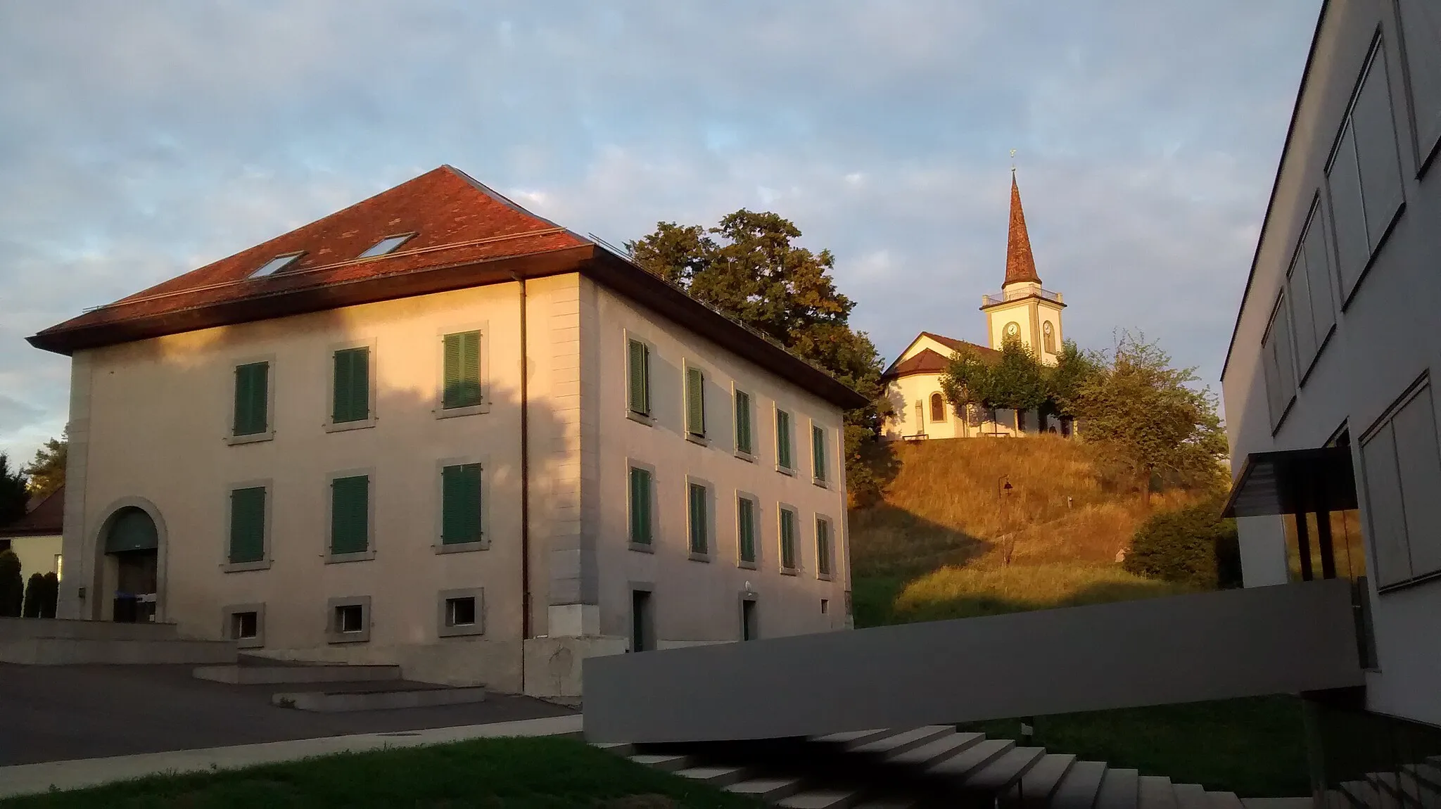 Photo showing: Bussigny-près-Lausanne Church