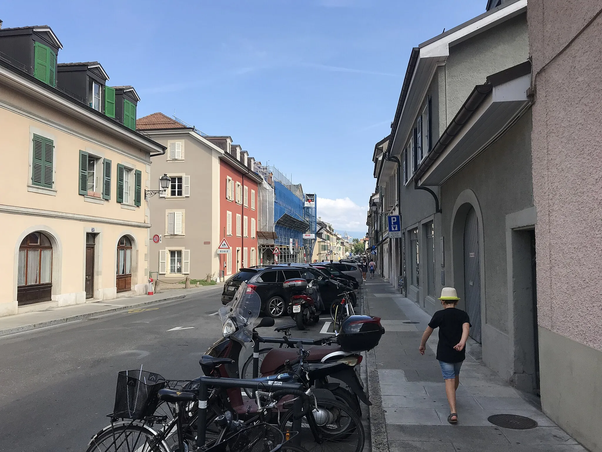 Photo showing: Image de Carouge (Suisse) en août 2018.