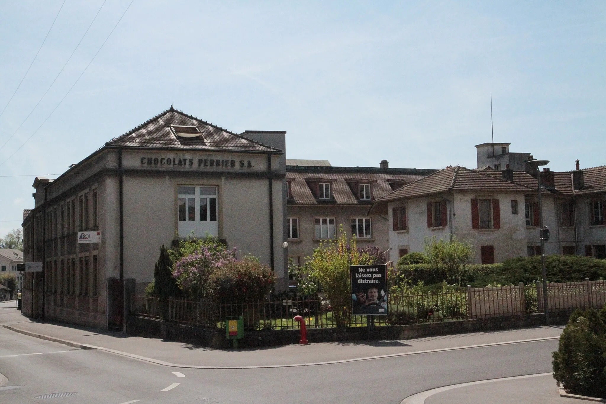 Photo showing: L'ancienne usine des chocolats Perrier à Chavannes-près-Renens en 2018