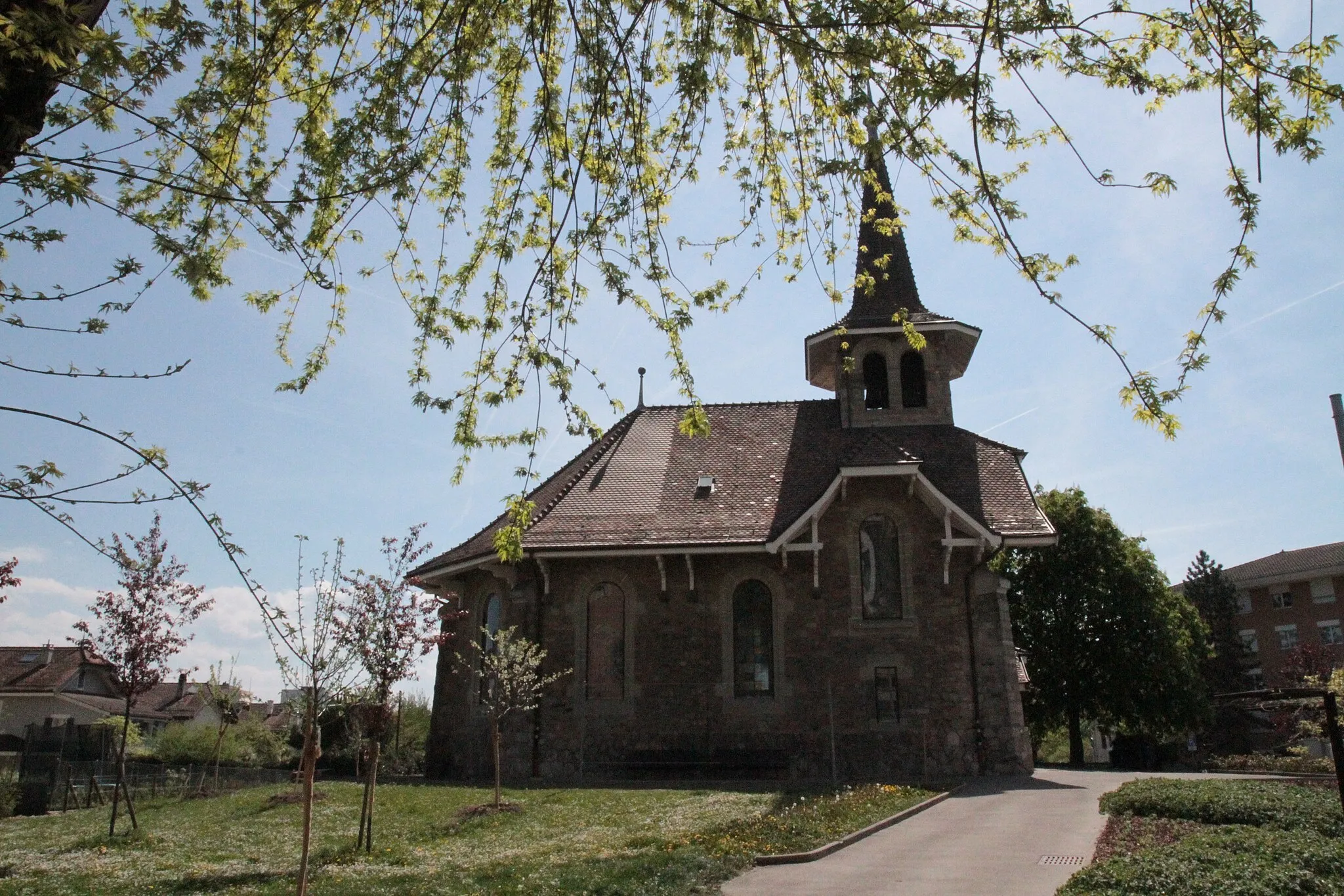 Photo showing: Temple protestant de Chavannes-près-Renens