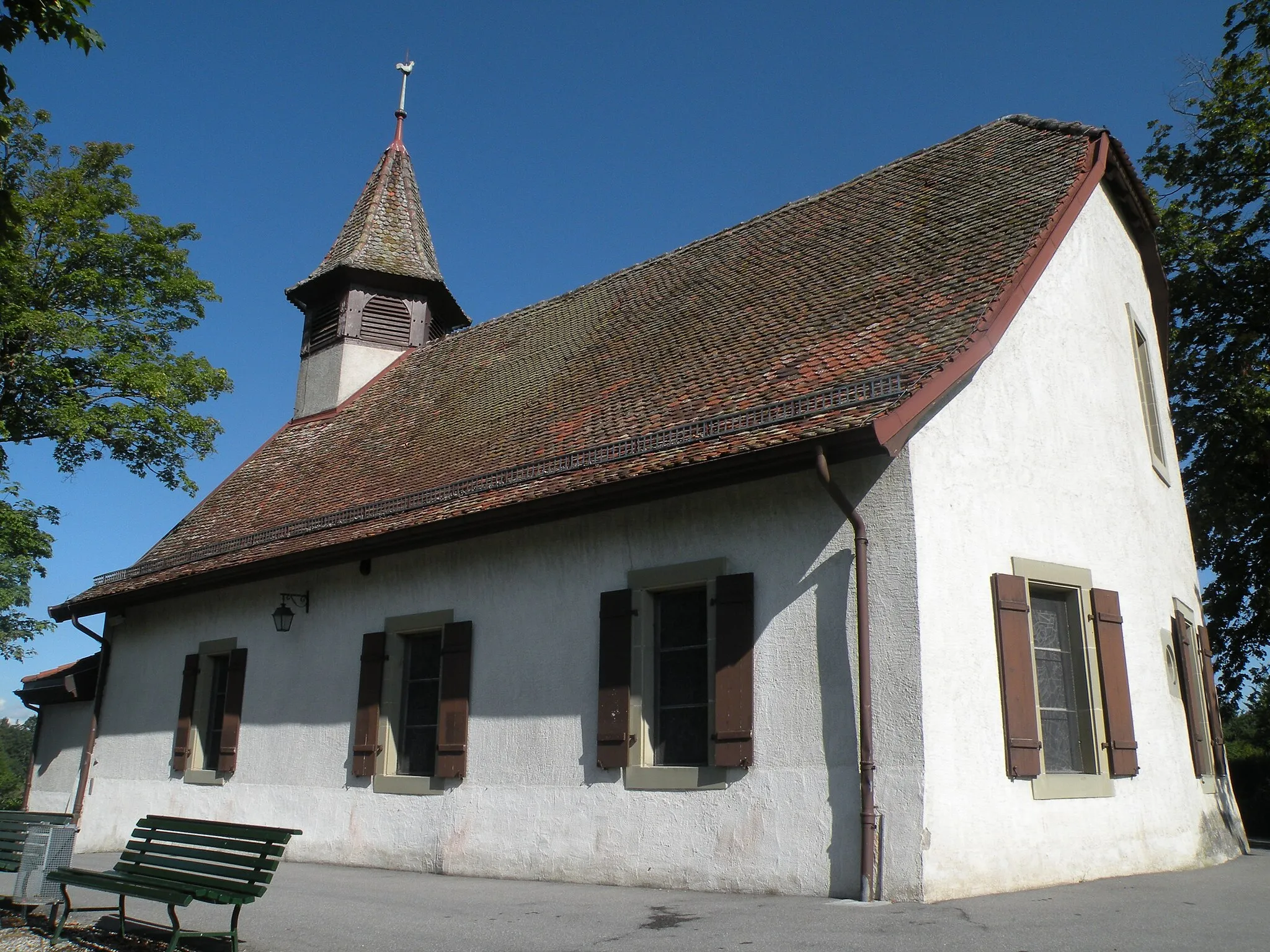 Photo showing: Church of Epalinges