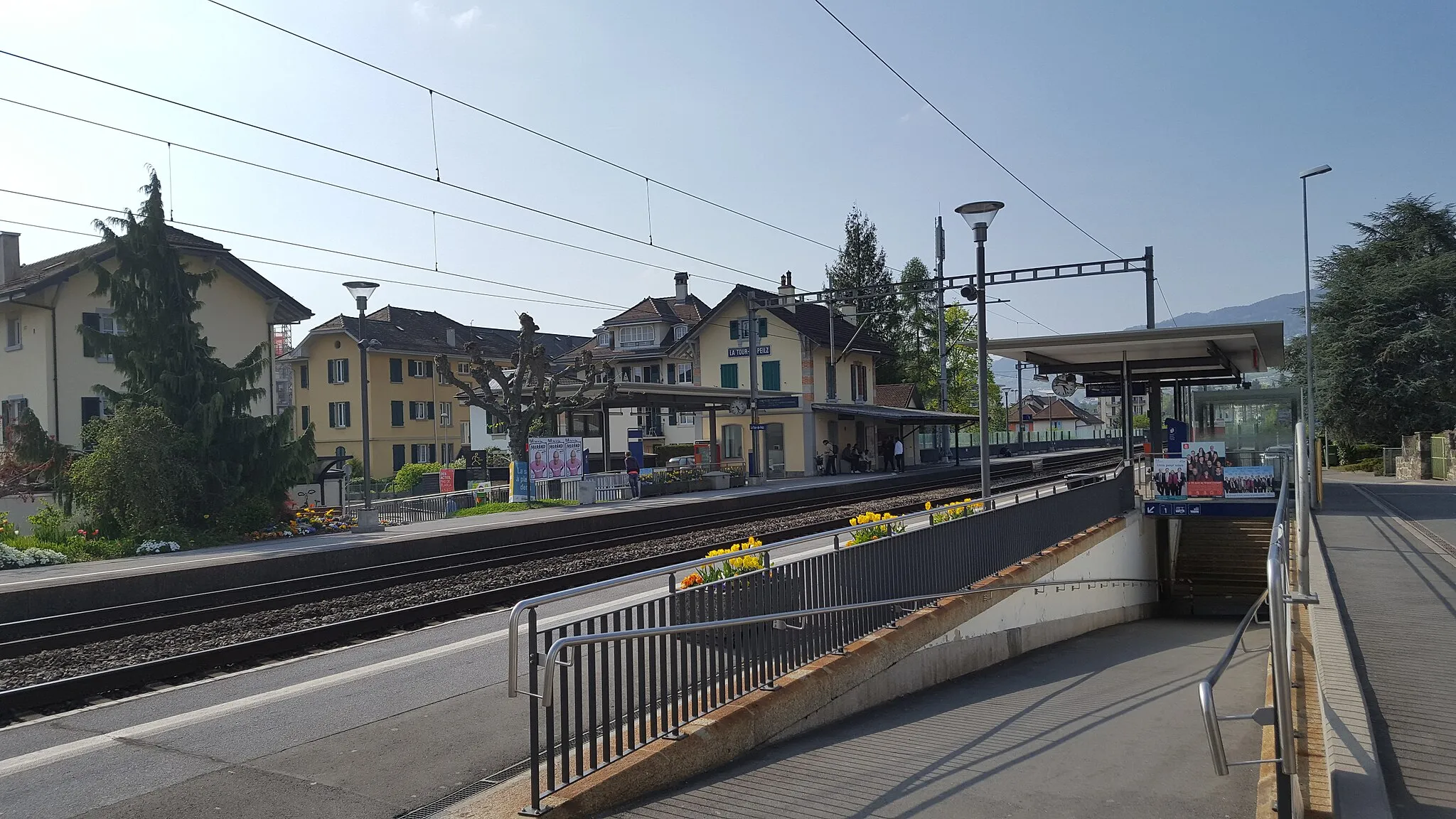 Photo showing: Der Bahnhof von LA Tour der Peilz