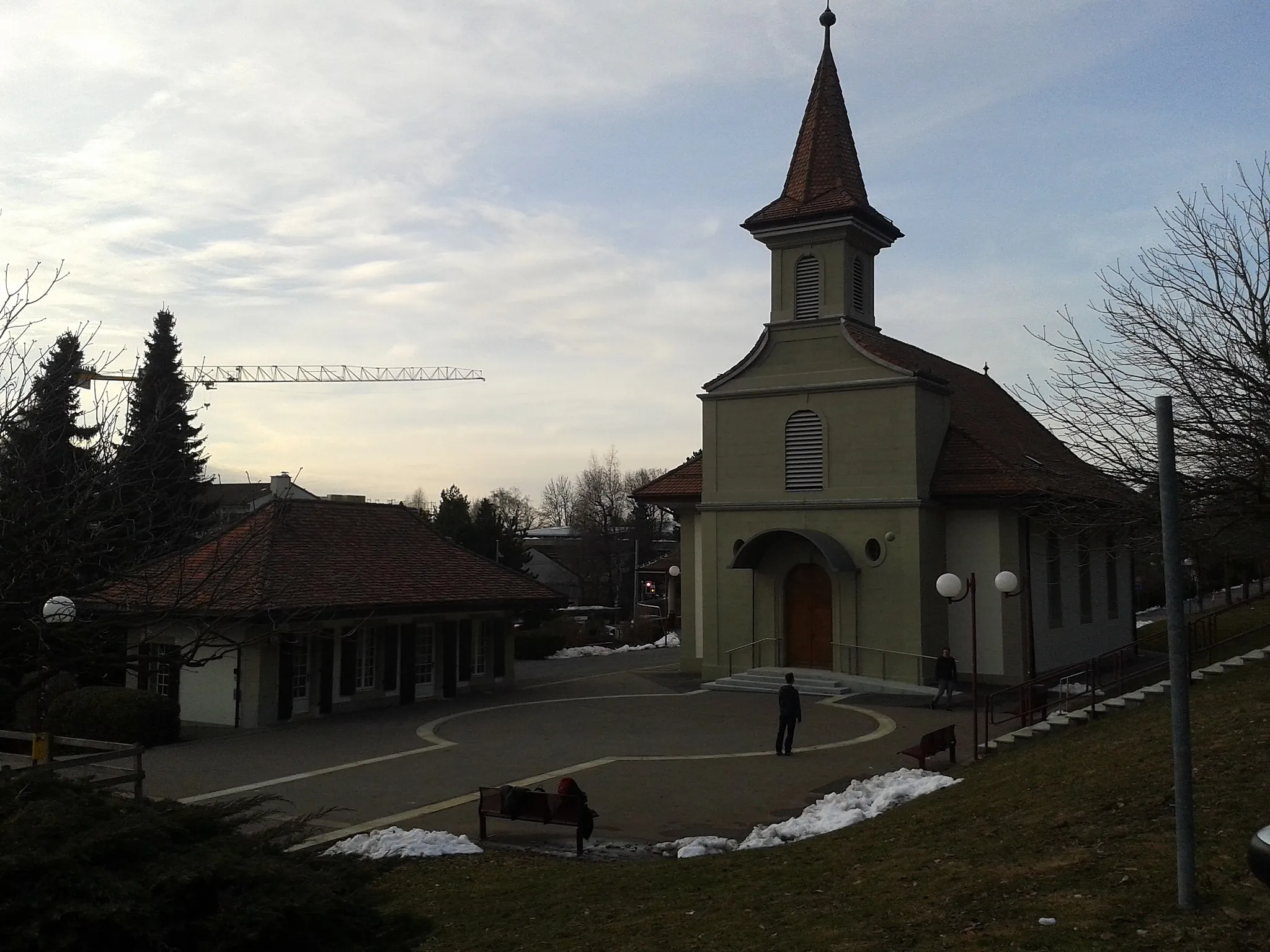 Photo showing: The temple of Le Mont-sur-Lausanne, Vaud, Switzerland.