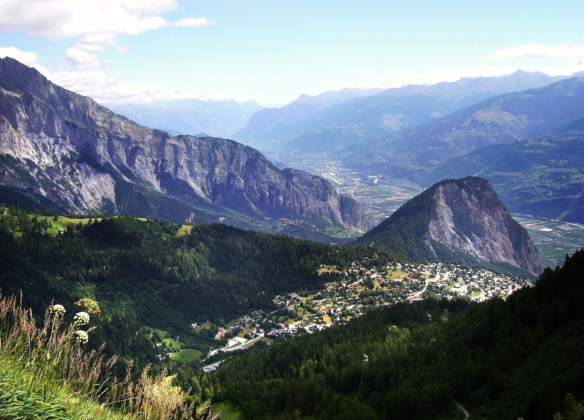 Photo showing: Ovronnaz in Valais, Switzerland