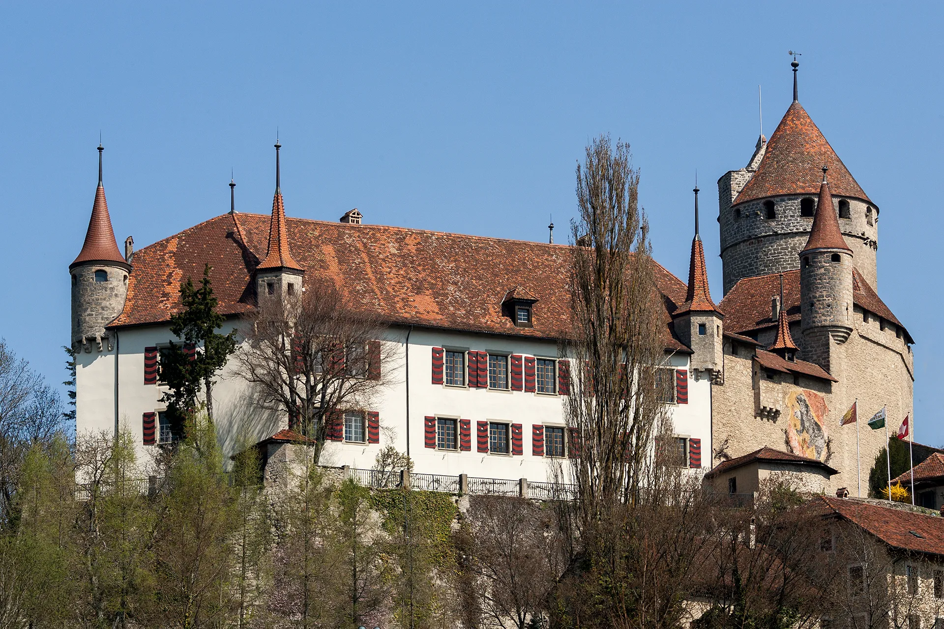 Photo showing: Schloss Lucens