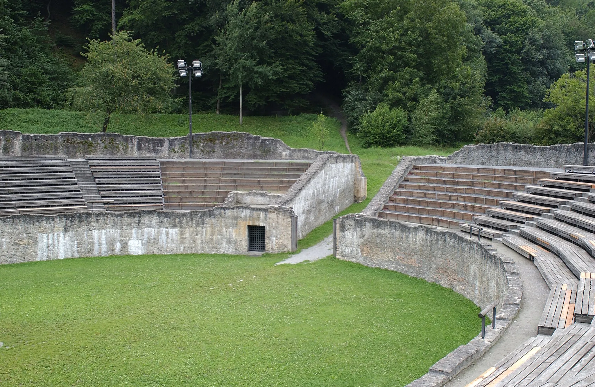 Photo showing: Martigny : l'amphithéâtre romain.
