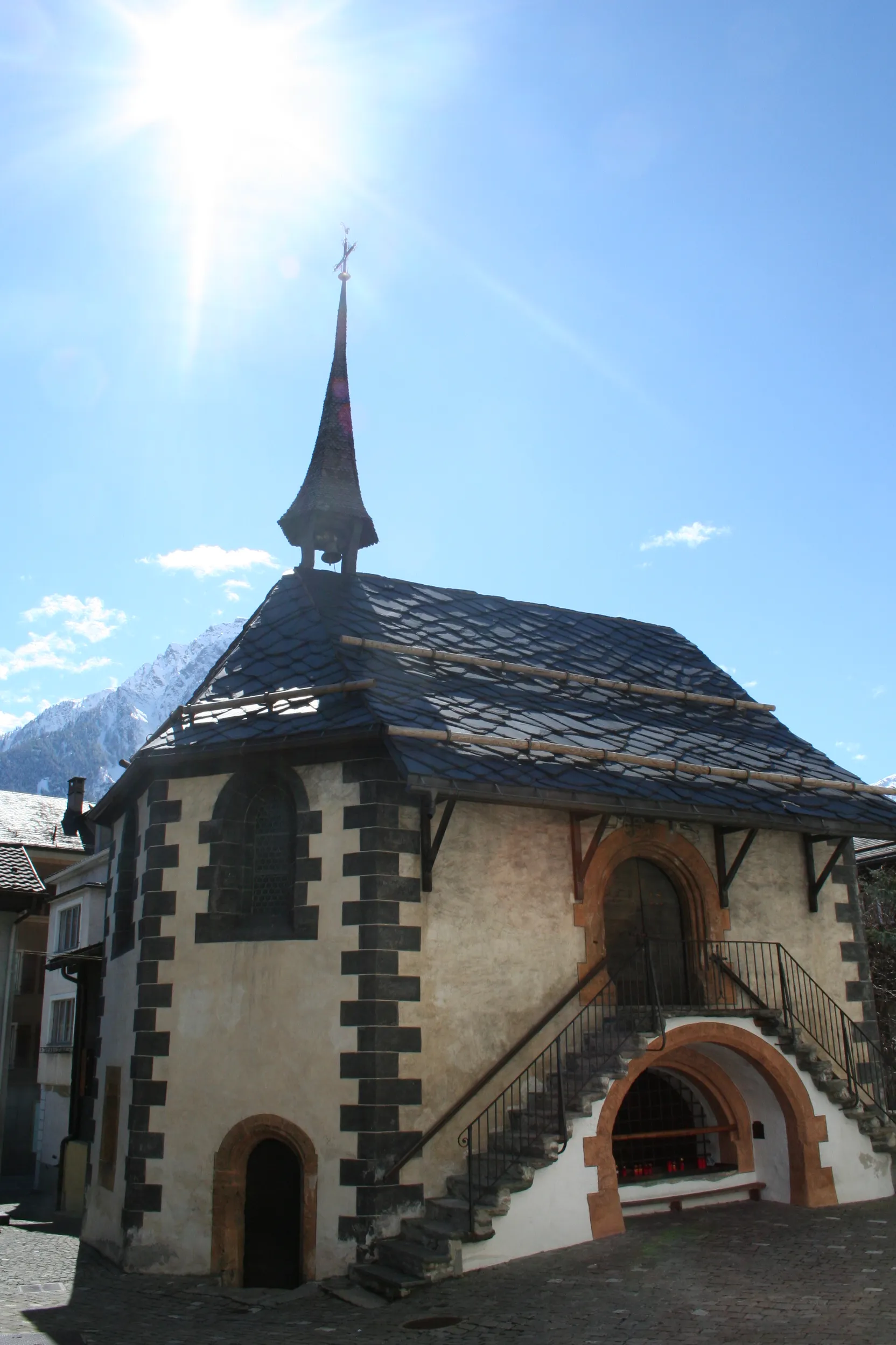 Photo showing: Beinhaus in Naters, 1513–1514 von Ulrich Ruffiner