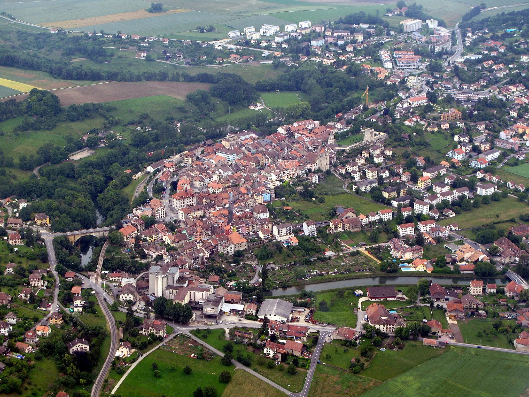 Photo showing: Orbe, Vaud