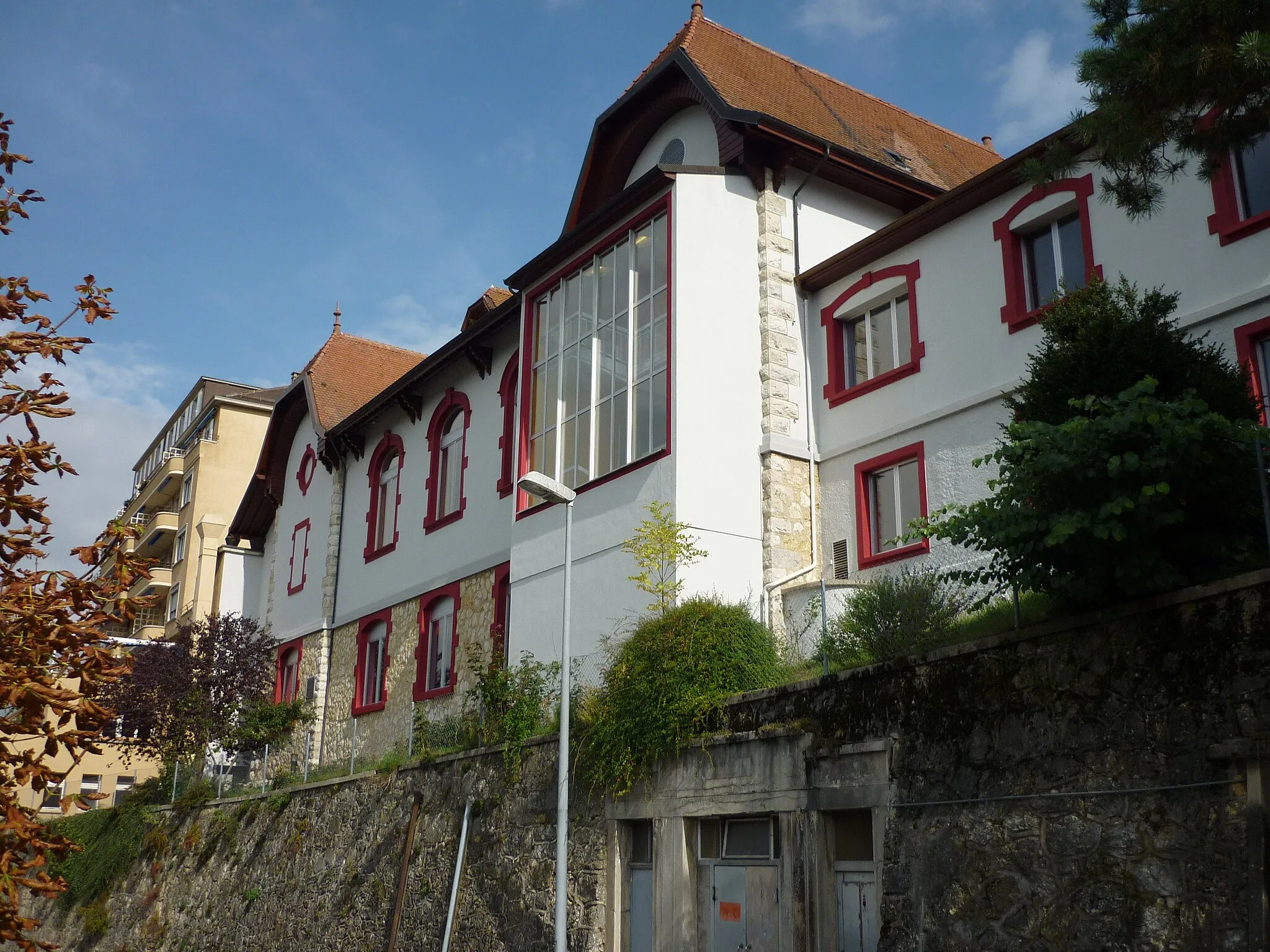 Photo showing: Casino d'Orbe, vue depuis la gare.