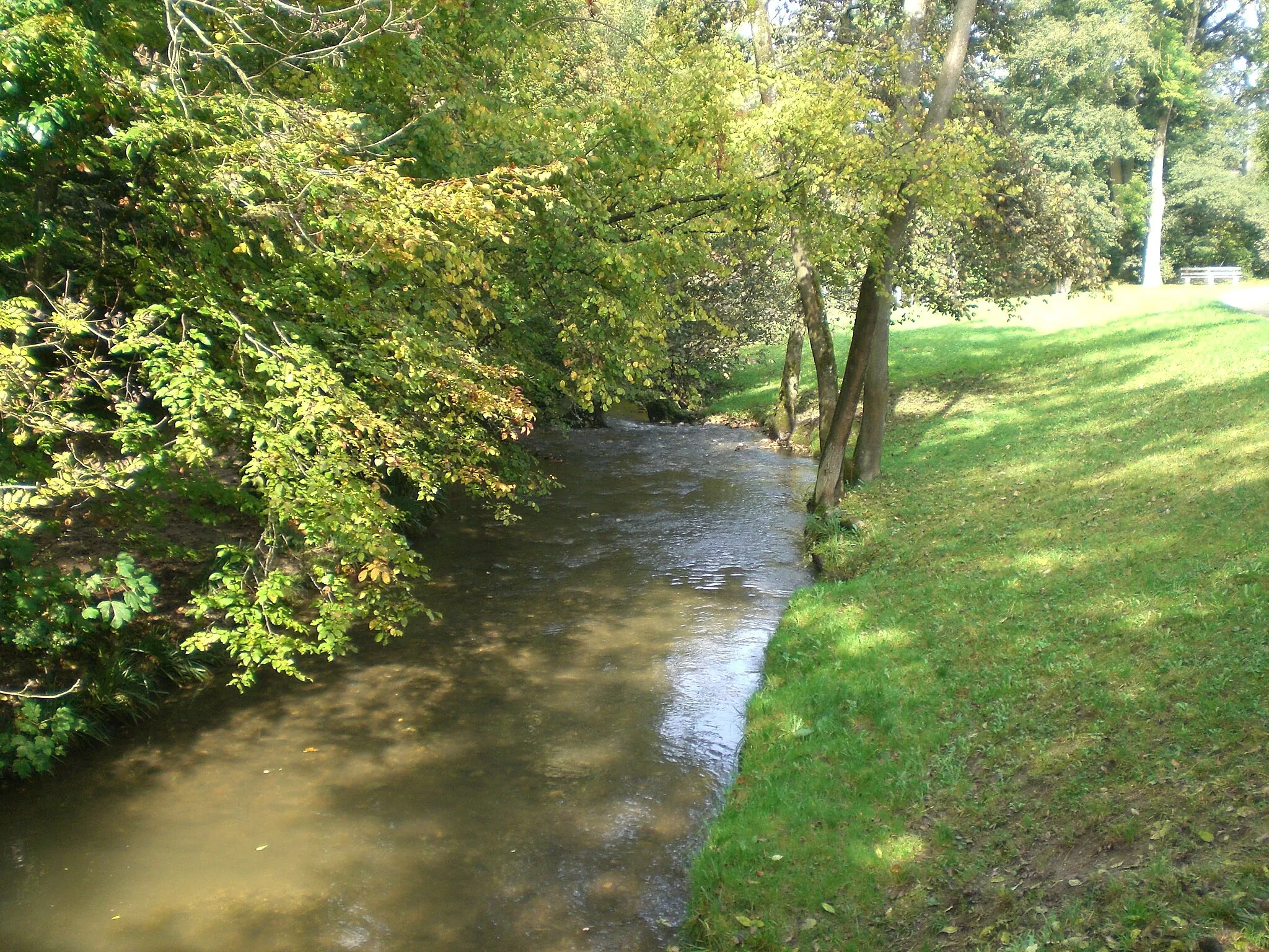 Photo showing: La Drize à Troinex, près de la Chapelle