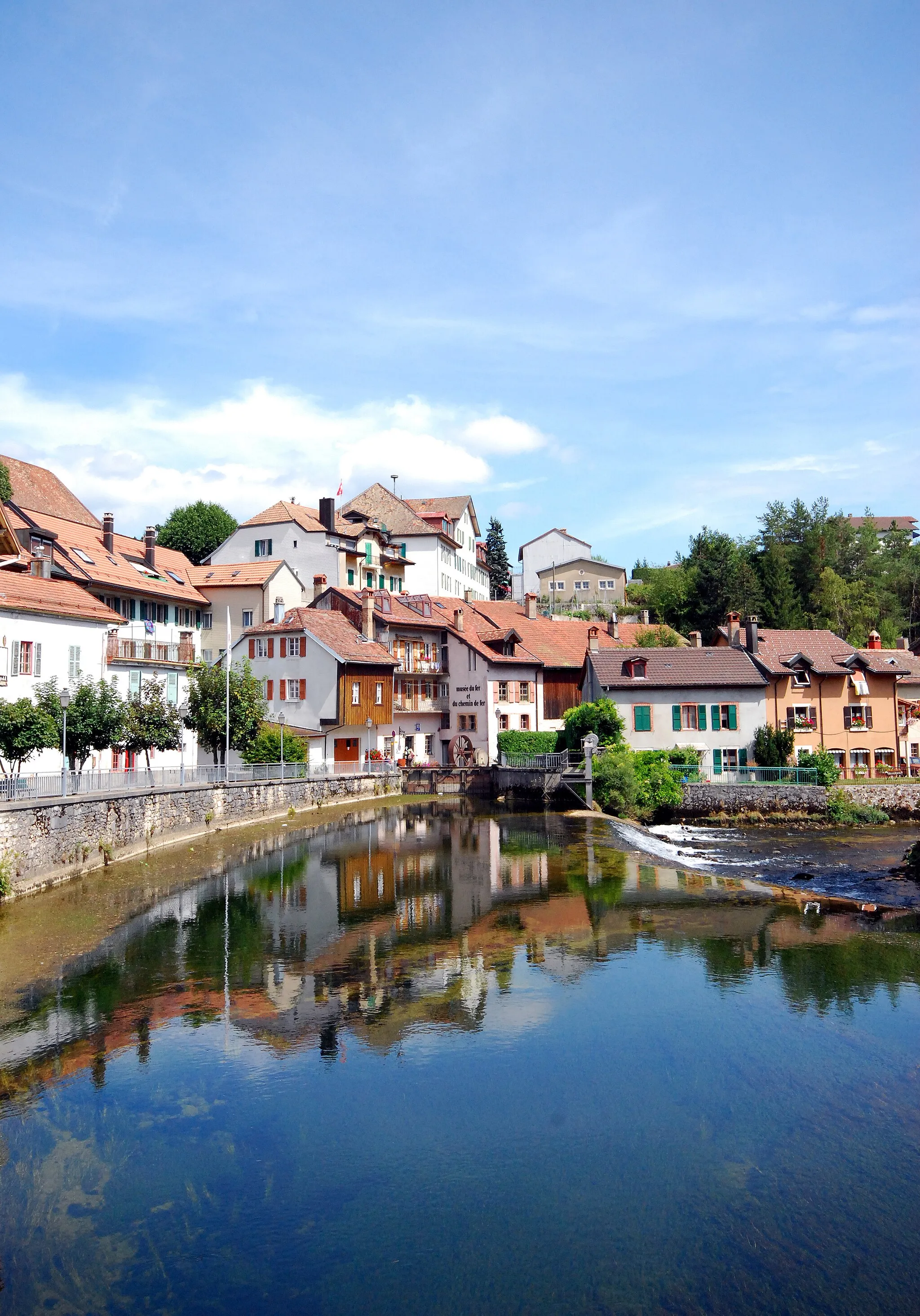 Photo showing: Vallorbe et Musée du fer, Vaud, Suisse